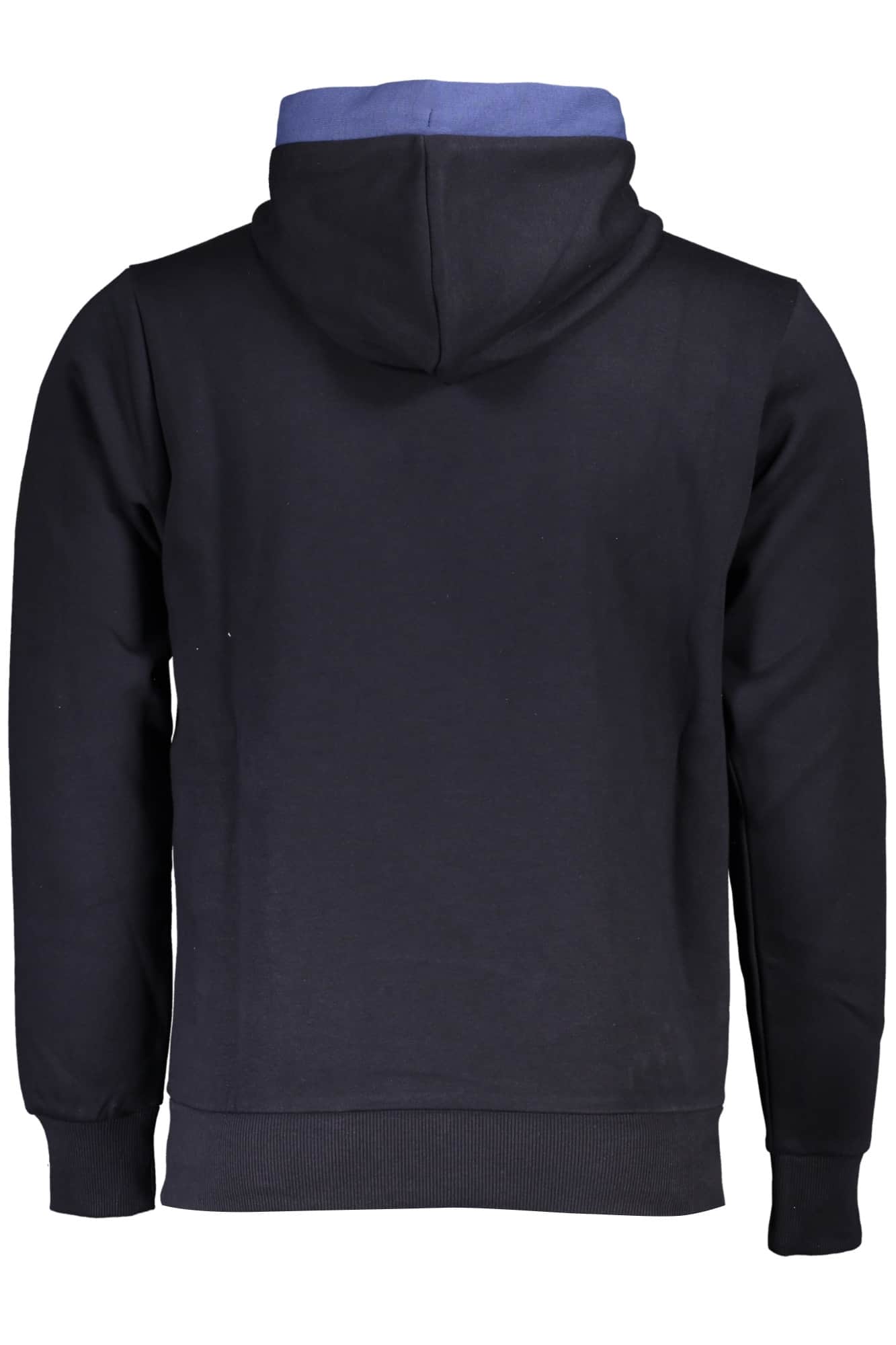 US Grand hombre negro con cremallera sudadera