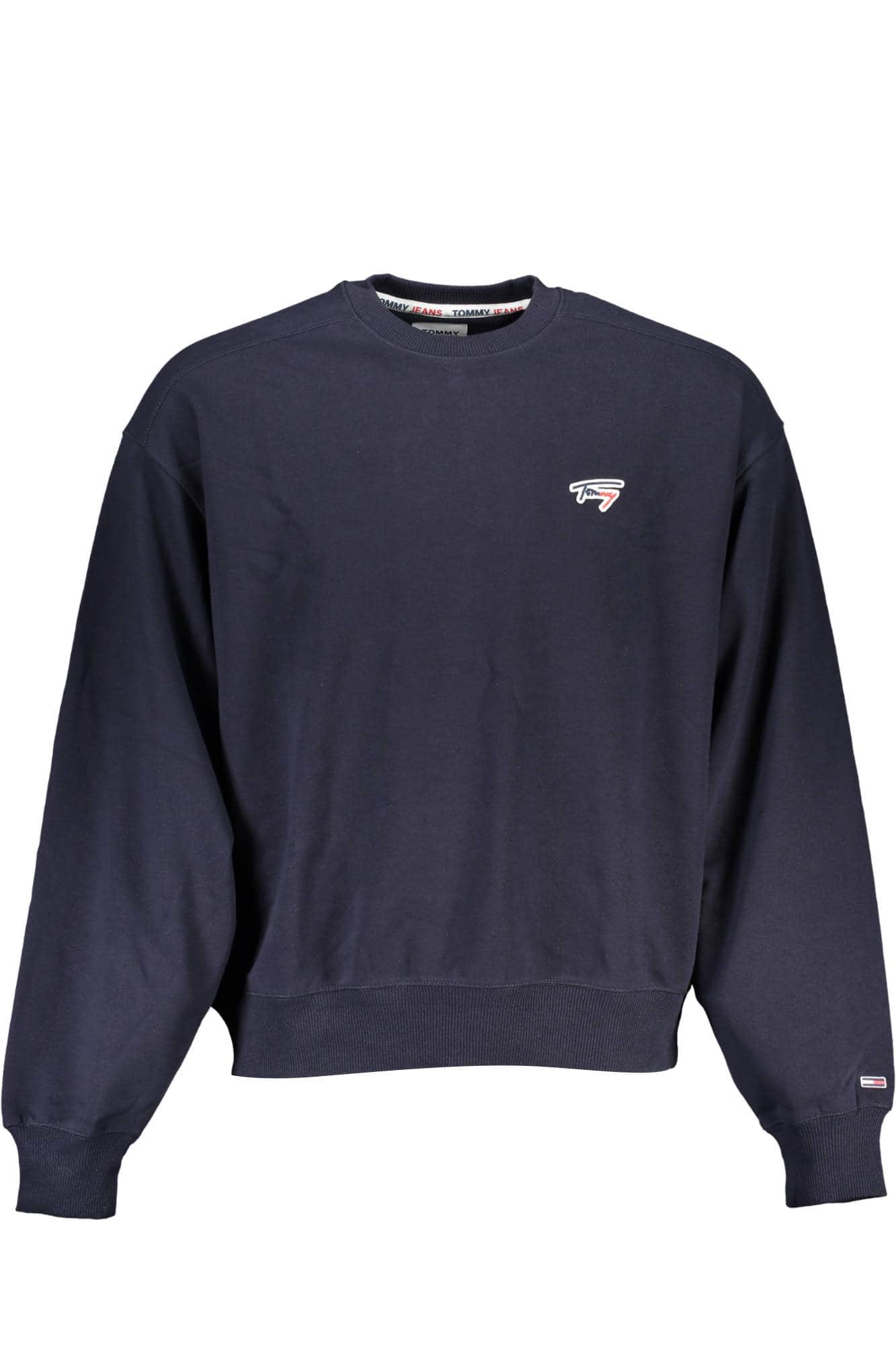 Tommy Hilfiger hombre azul sin cremallera sudadera
