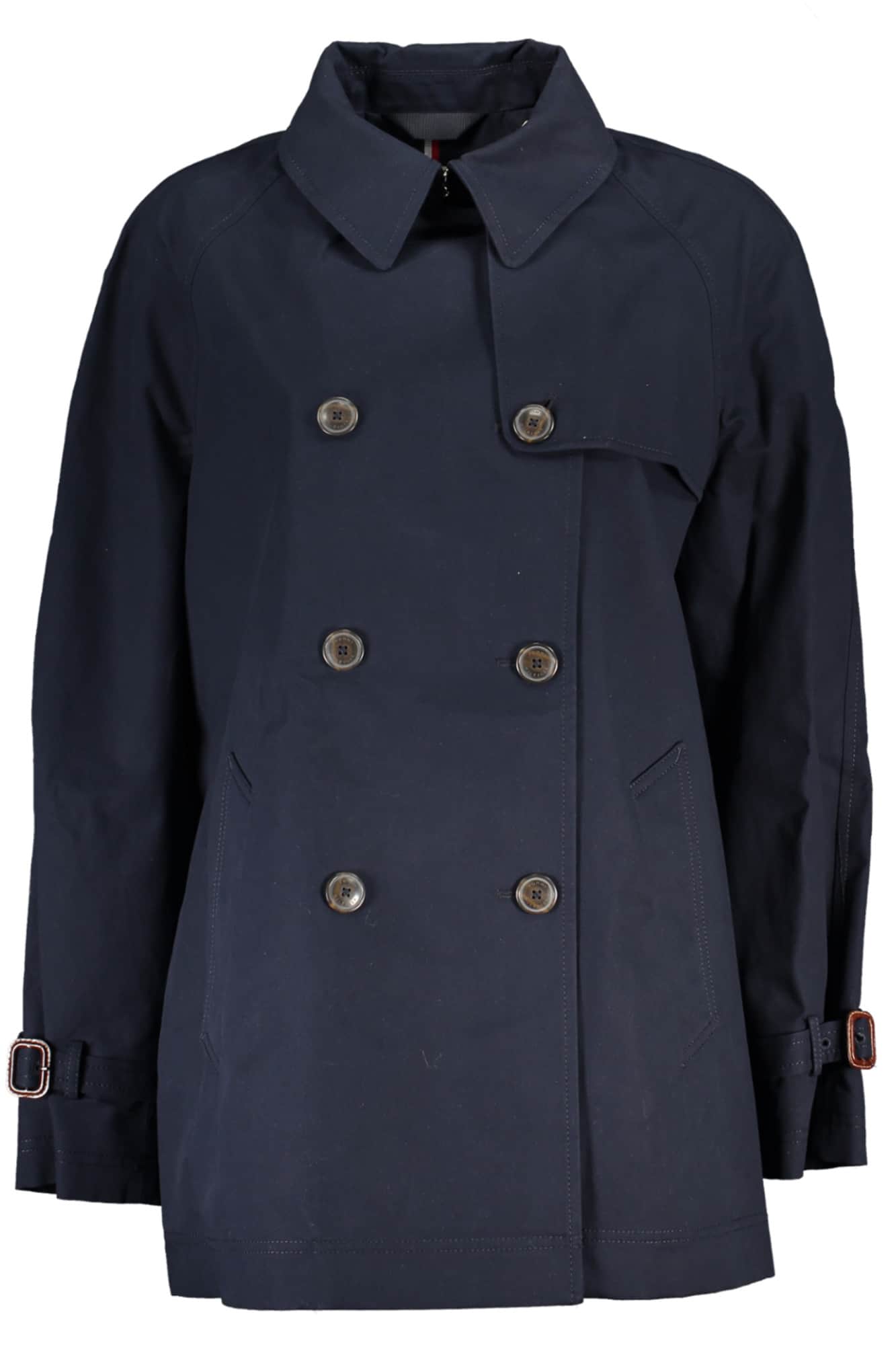 Tommy Hilfiger mujer azul gabardina