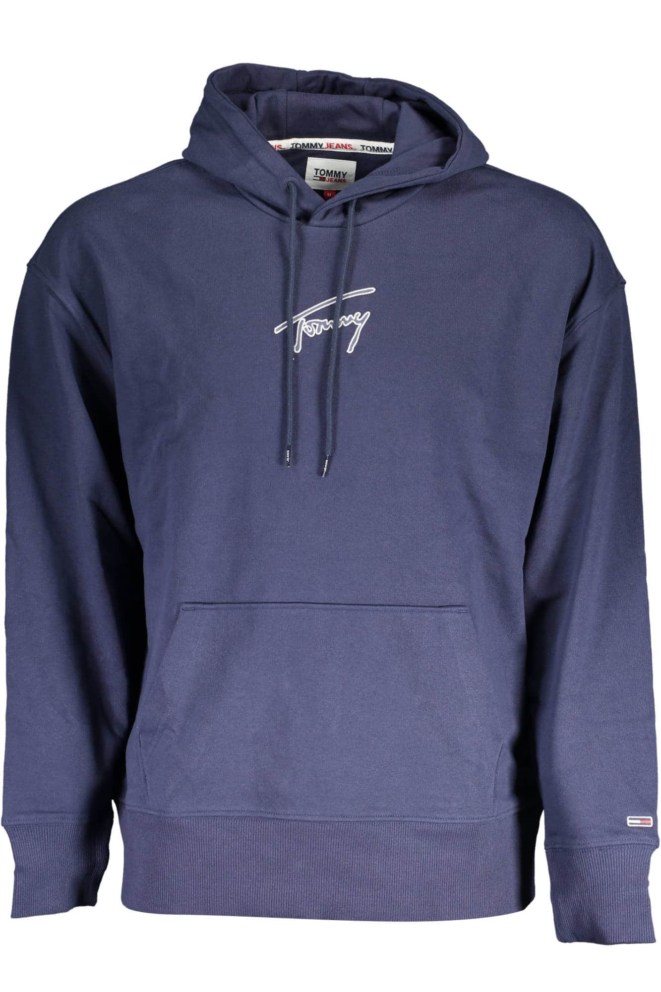 Tommy Hilfiger hombre azul sin cremallera sudadera