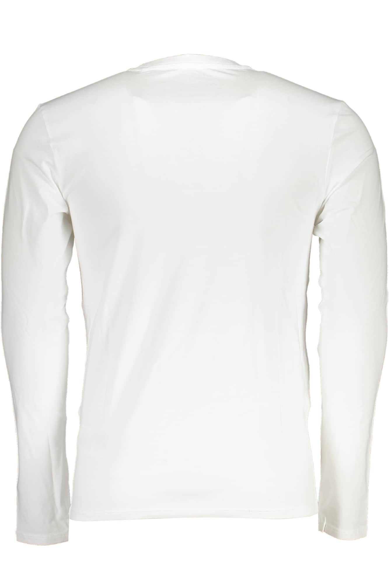 Guess vaqueros hombre manga larga t-camisa blanco