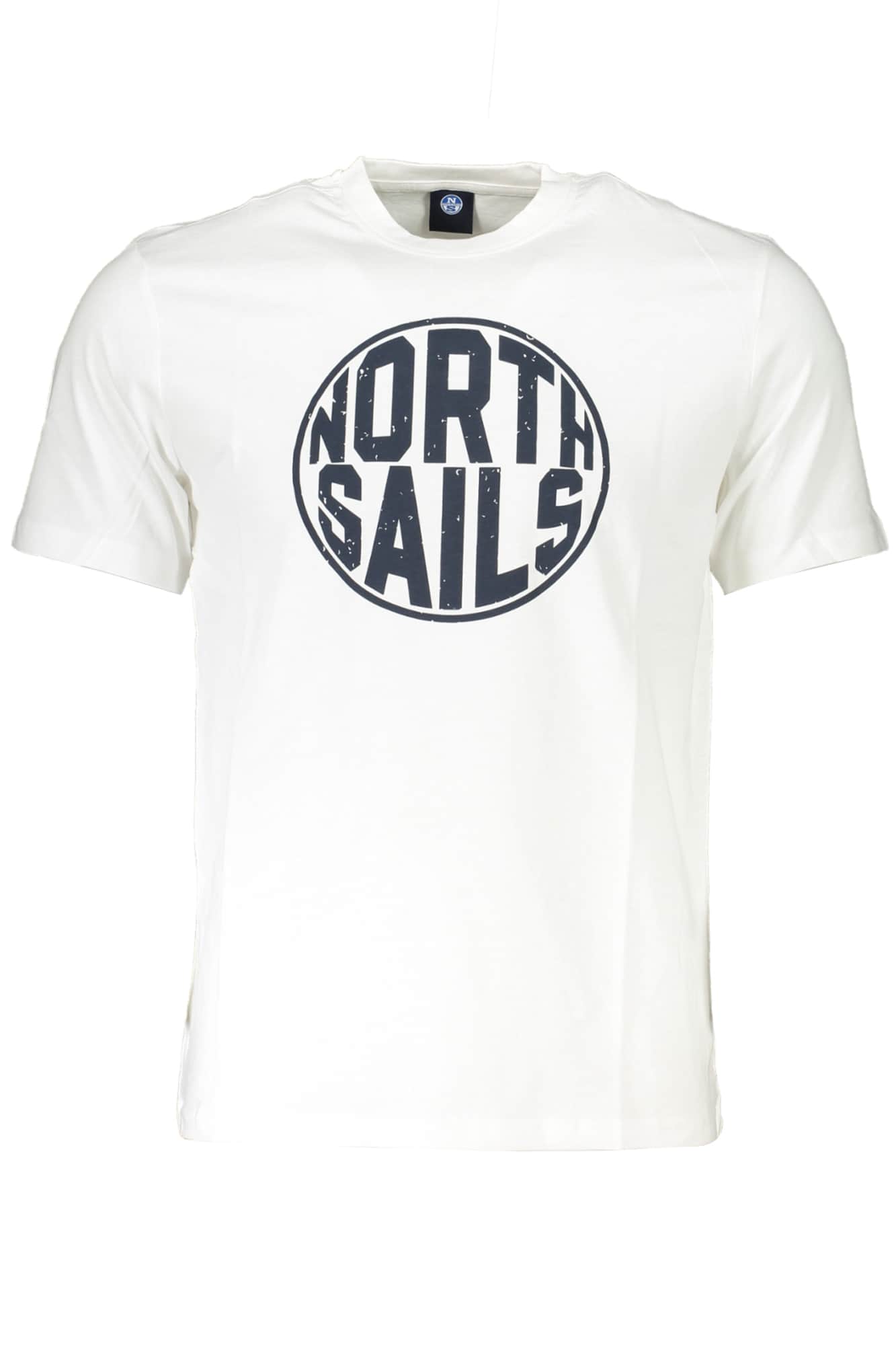 North Sails hombre manga corta t-camisa blanco