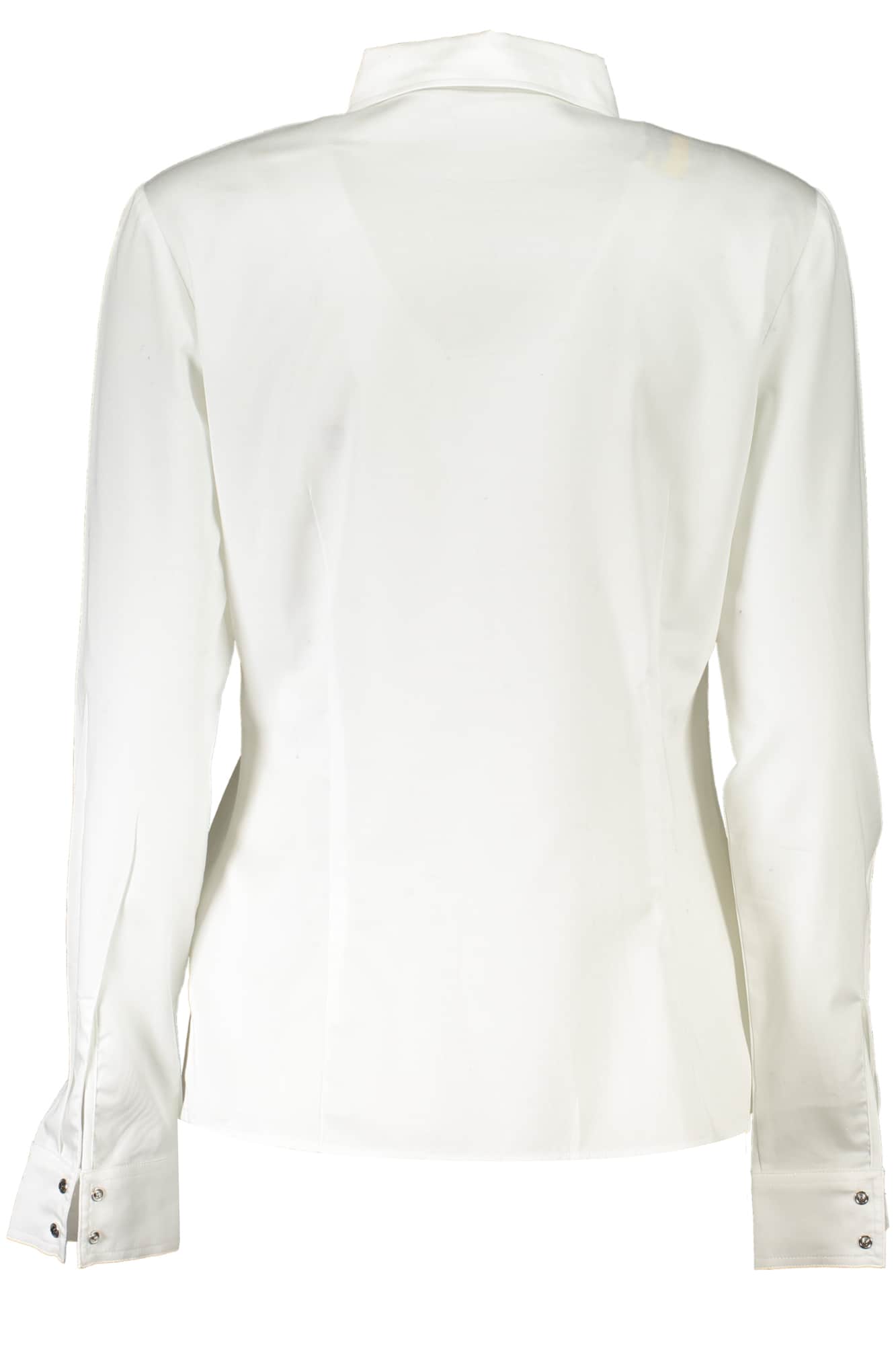 Guess vaqueros manga larga camisa mujer negro