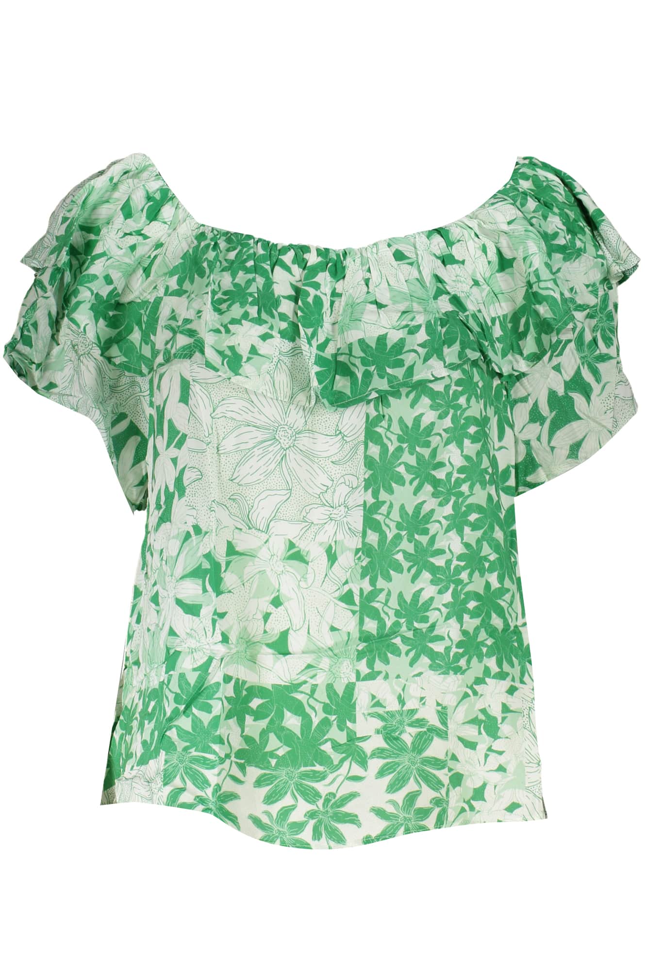 Desigual mujer manga corta t-camisa blanco