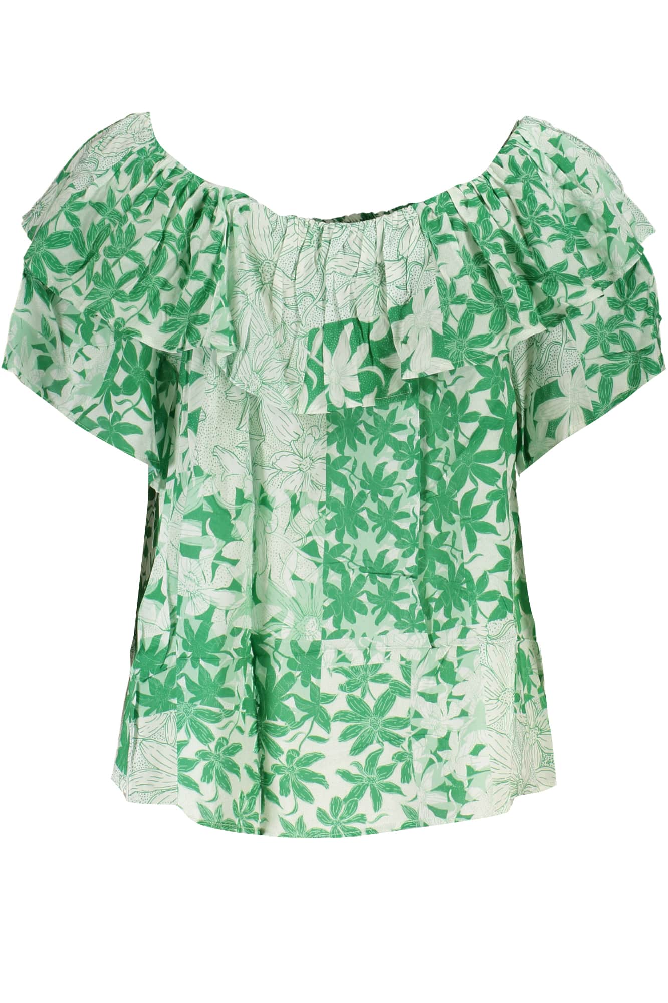 Desigual mujer manga corta t-camisa blanco
