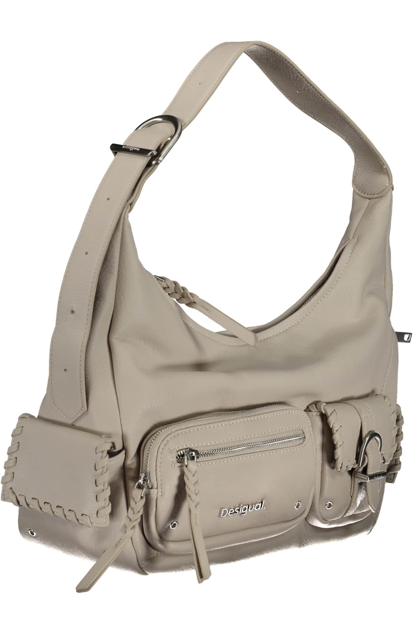 Desigual blanco mujer bolso