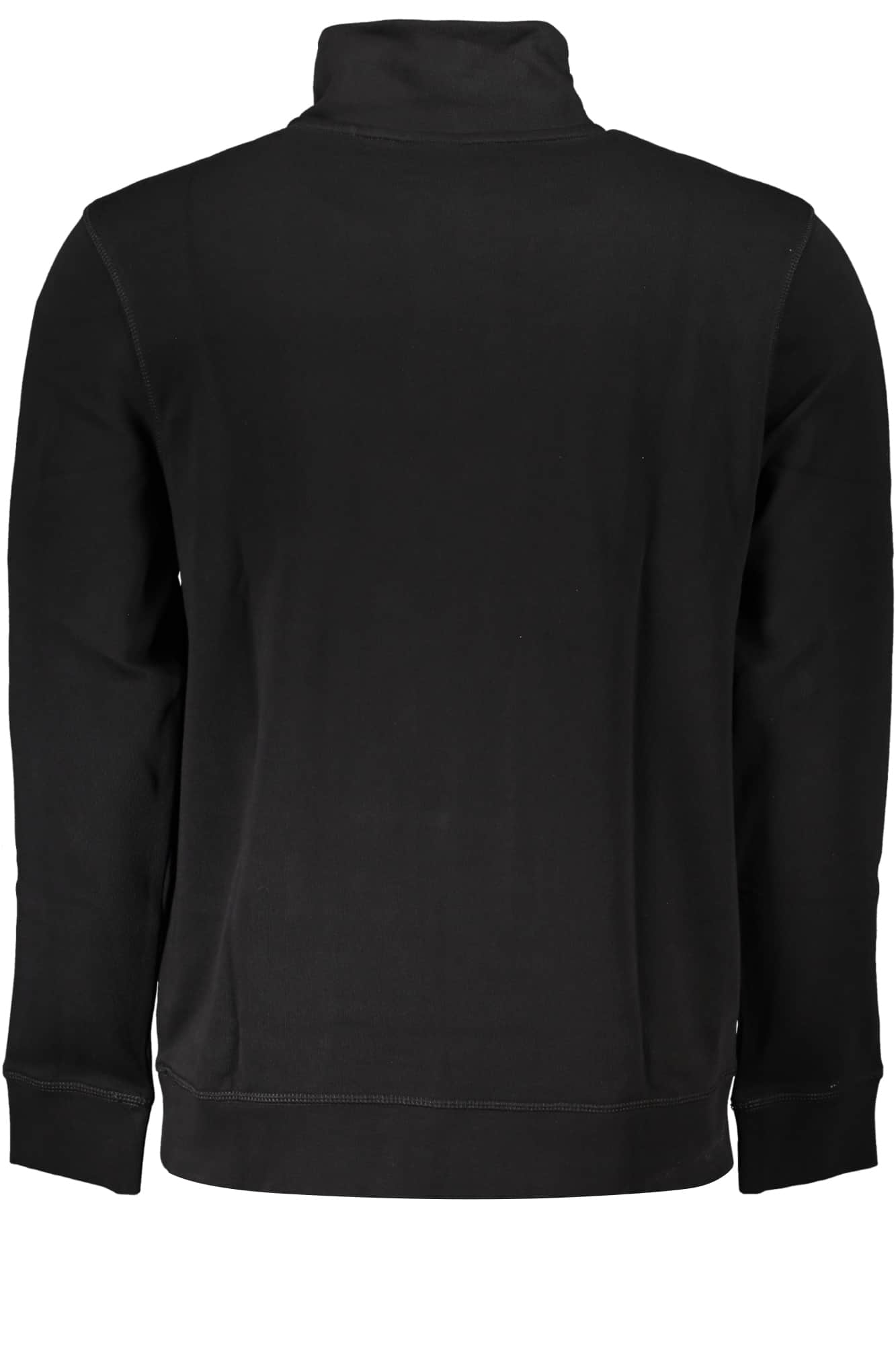 Hugo Boss hombre negro sudadera con cremallera