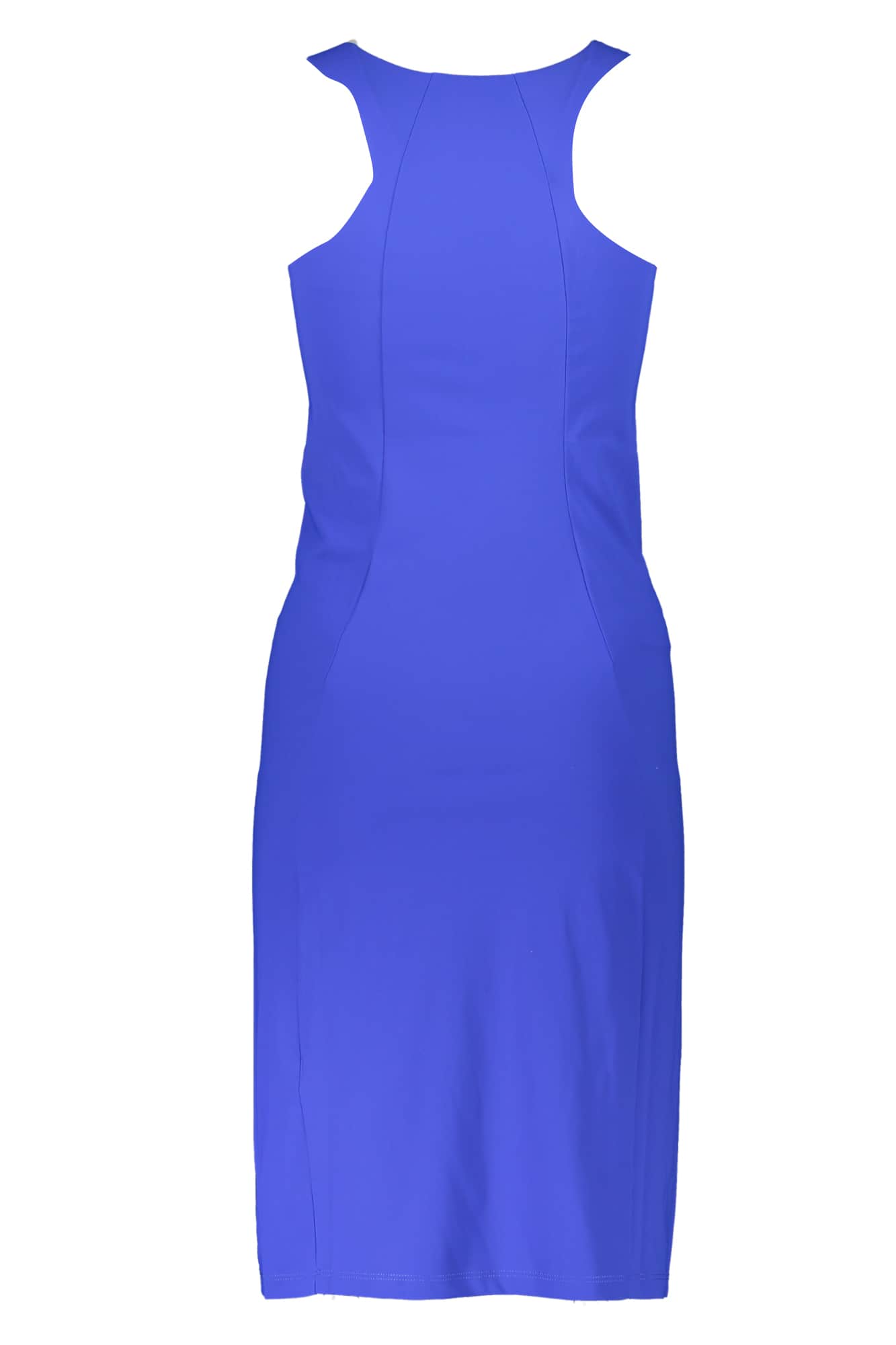 Patrizia Pepe mujer largo vestido azul
