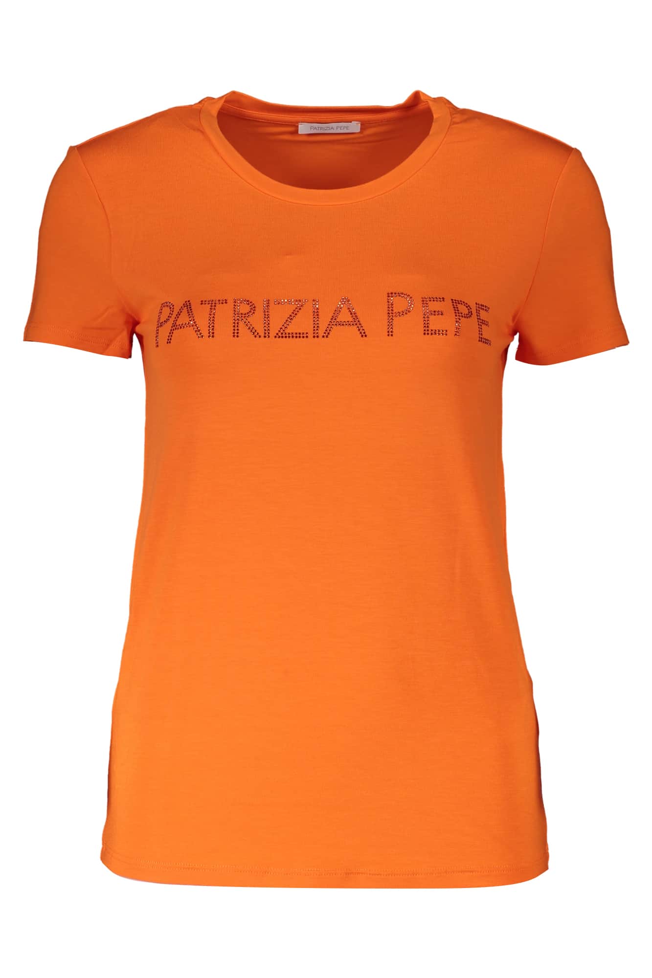 Patrizia Pepe mujer manga corta t-camisa negro