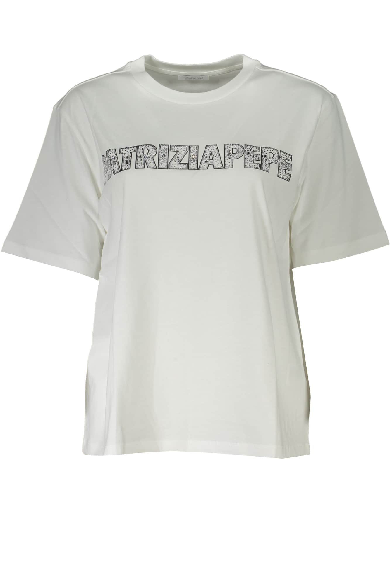 Patrizia Pepe mujer manga corta t-camisa blanco