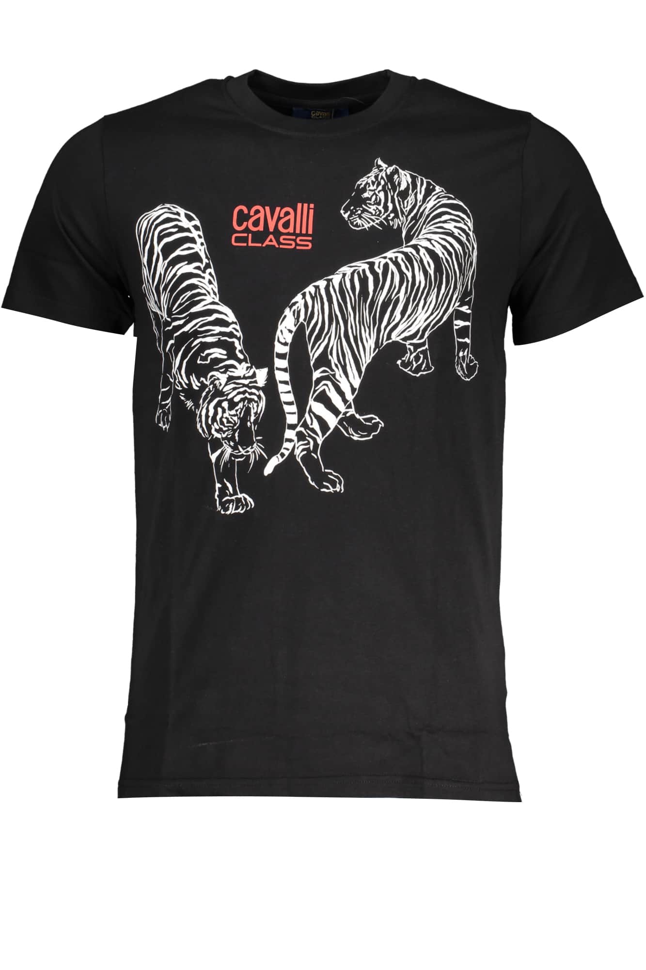 Cavalli Class verde hombre manga corta t-camisa
