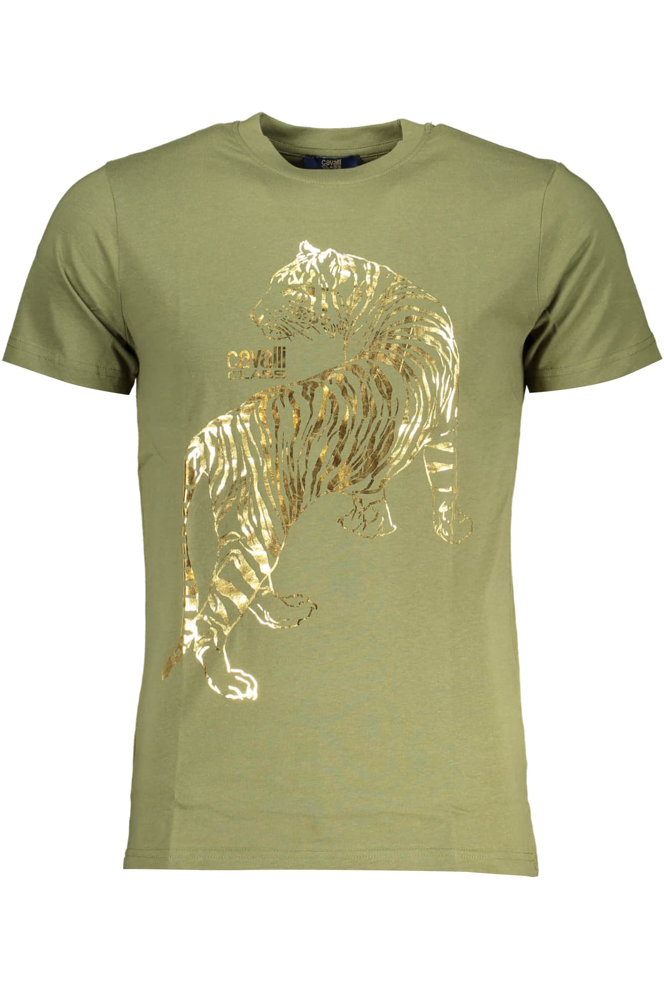 Cavalli Class hombre manga corta t-camisa beige