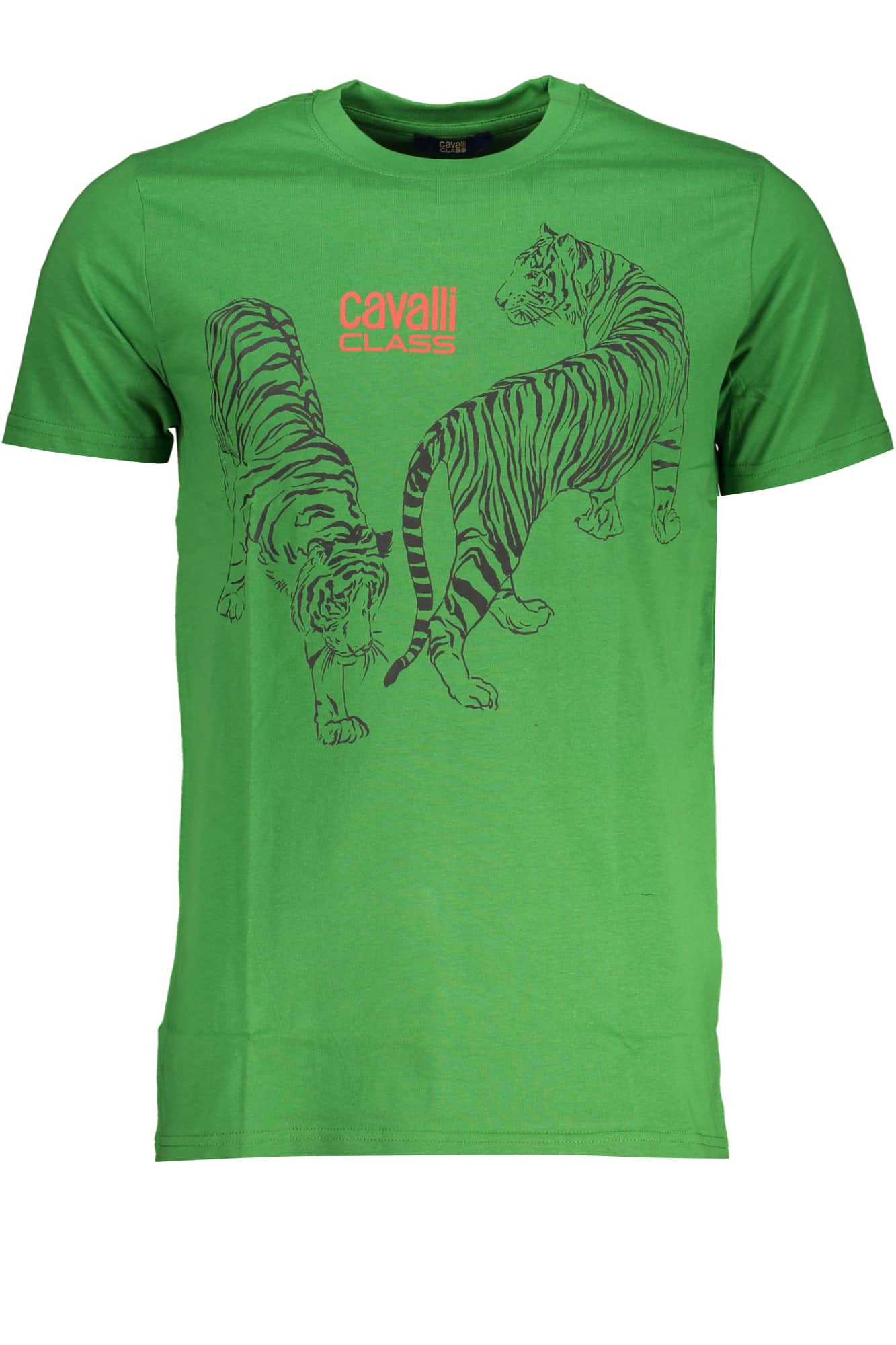 Cavalli Class hombre manga corta t-camisa negro
