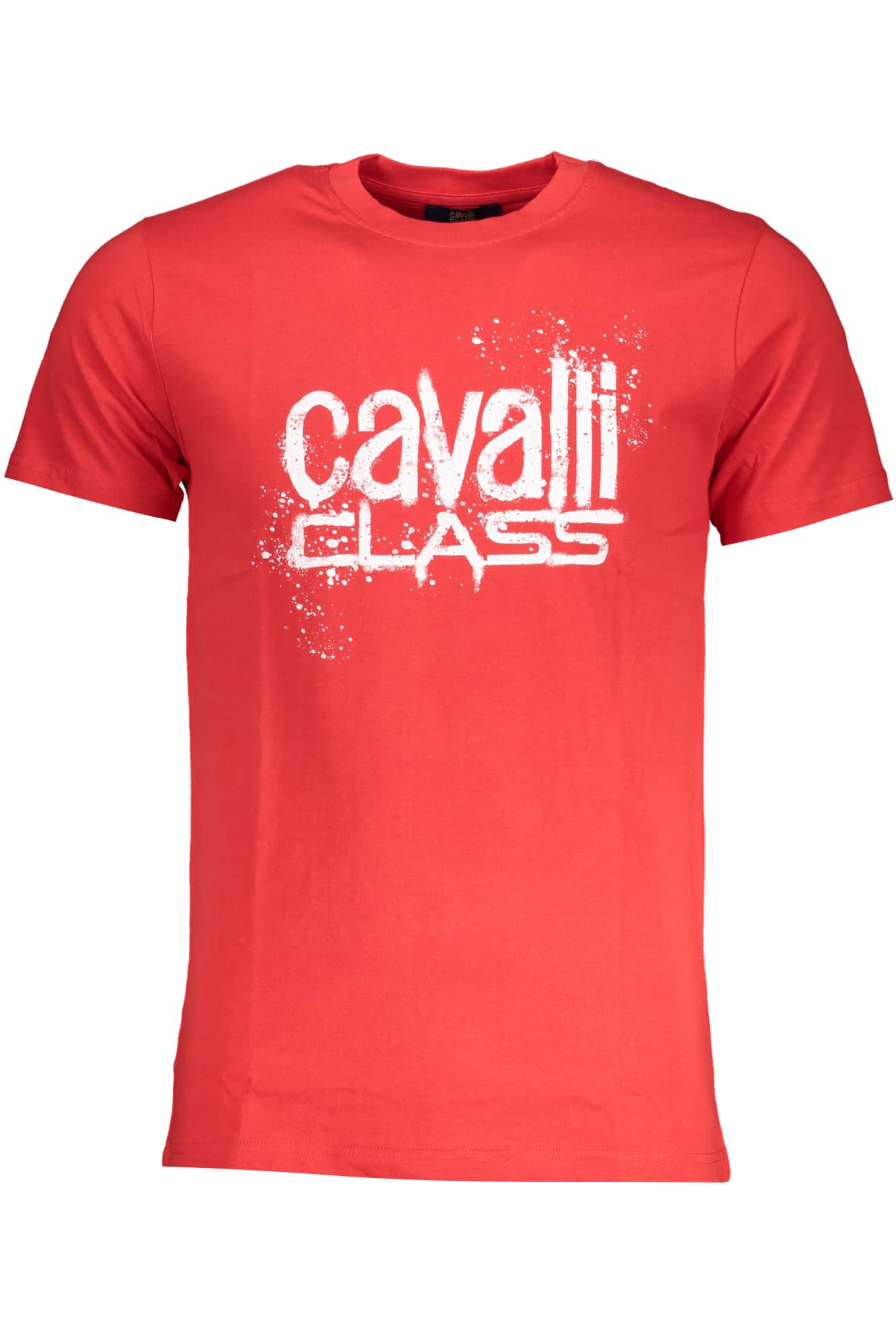 Cavalli Class hombre manga corta t-camisa rojo