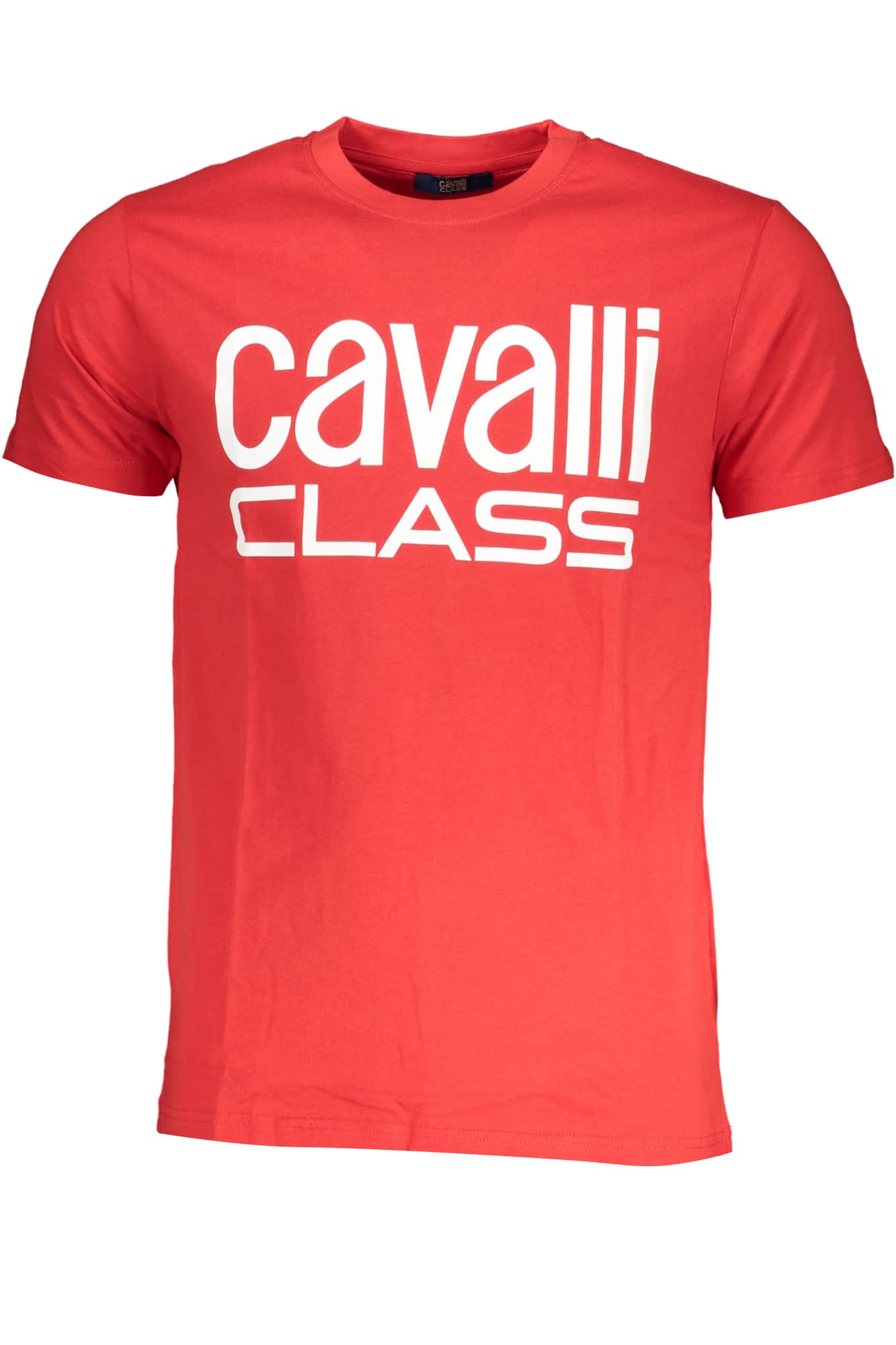 Cavalli Class hombre manga corta t-camisa rojo
