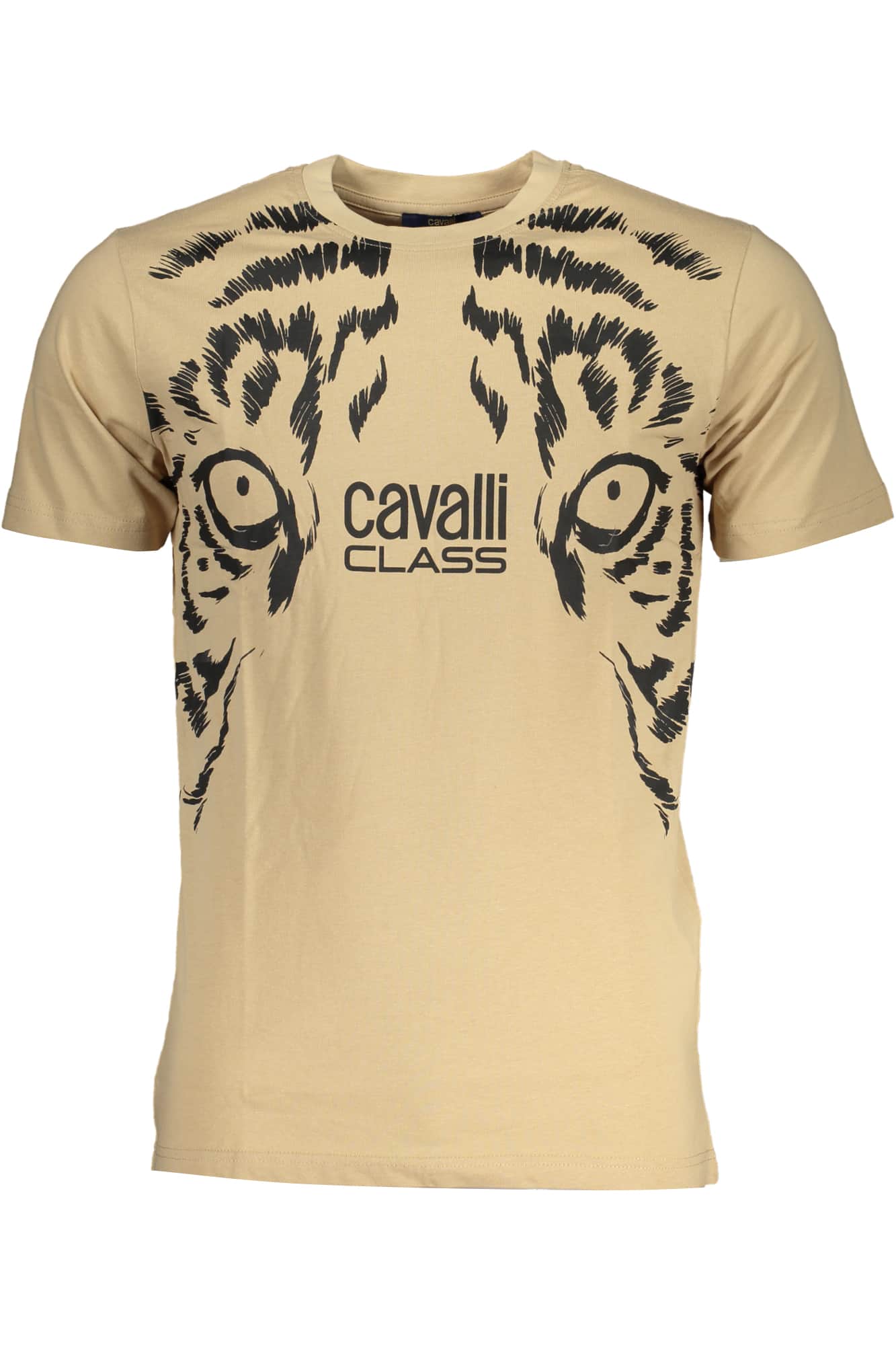 Cavalli Class verde hombre manga corta t-camisa