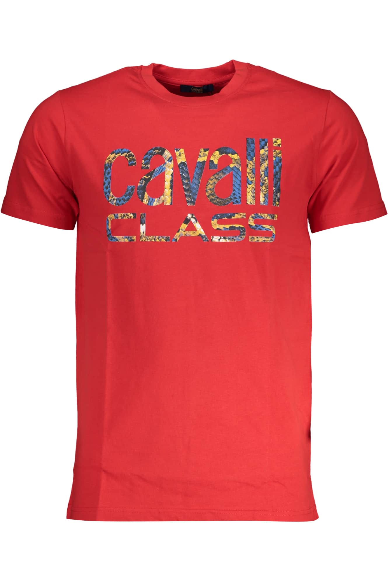 Cavalli Class hombre manga corta t-camisa rojo