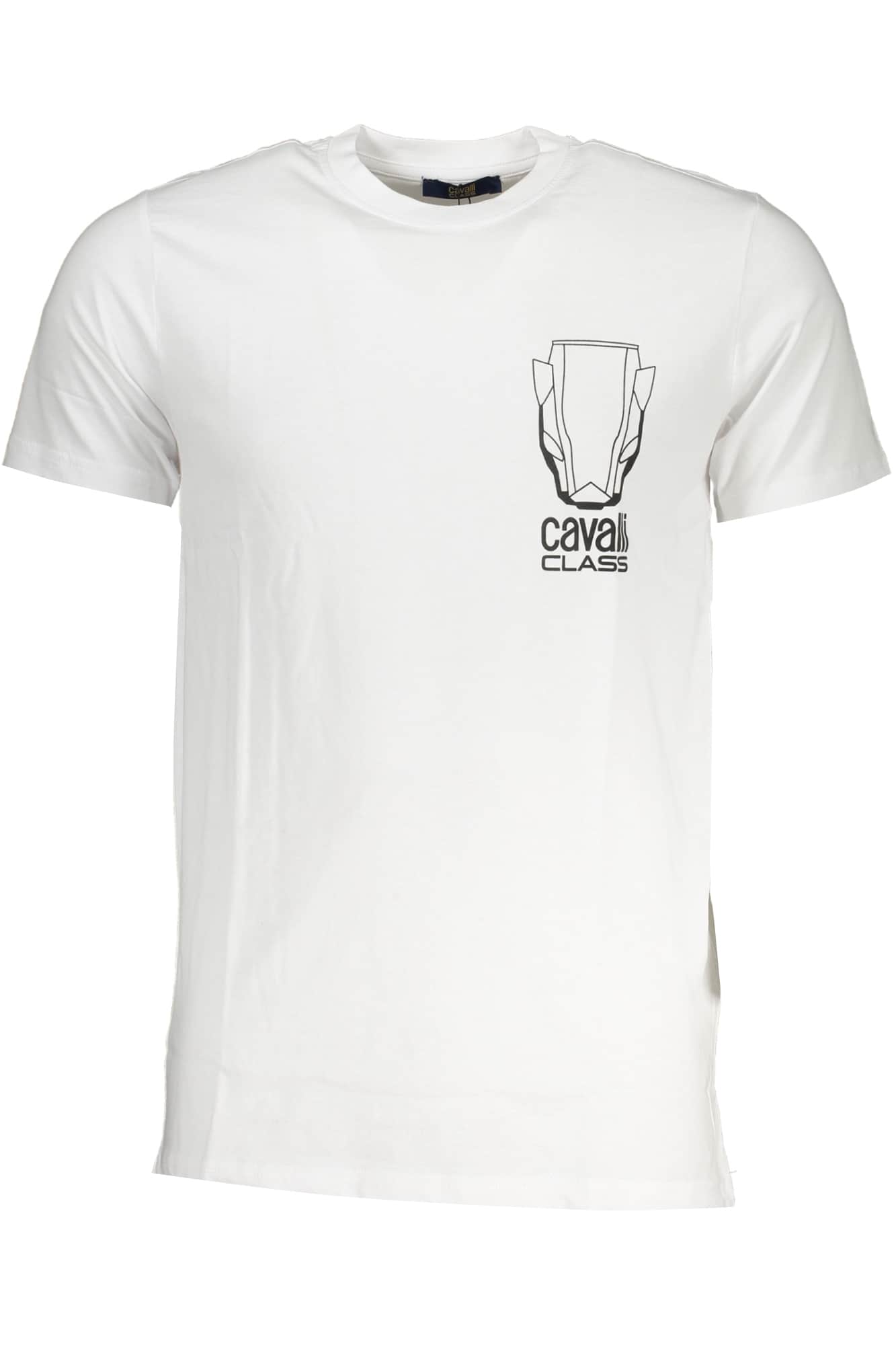 Cavalli Class verde hombre manga corta t-camisa