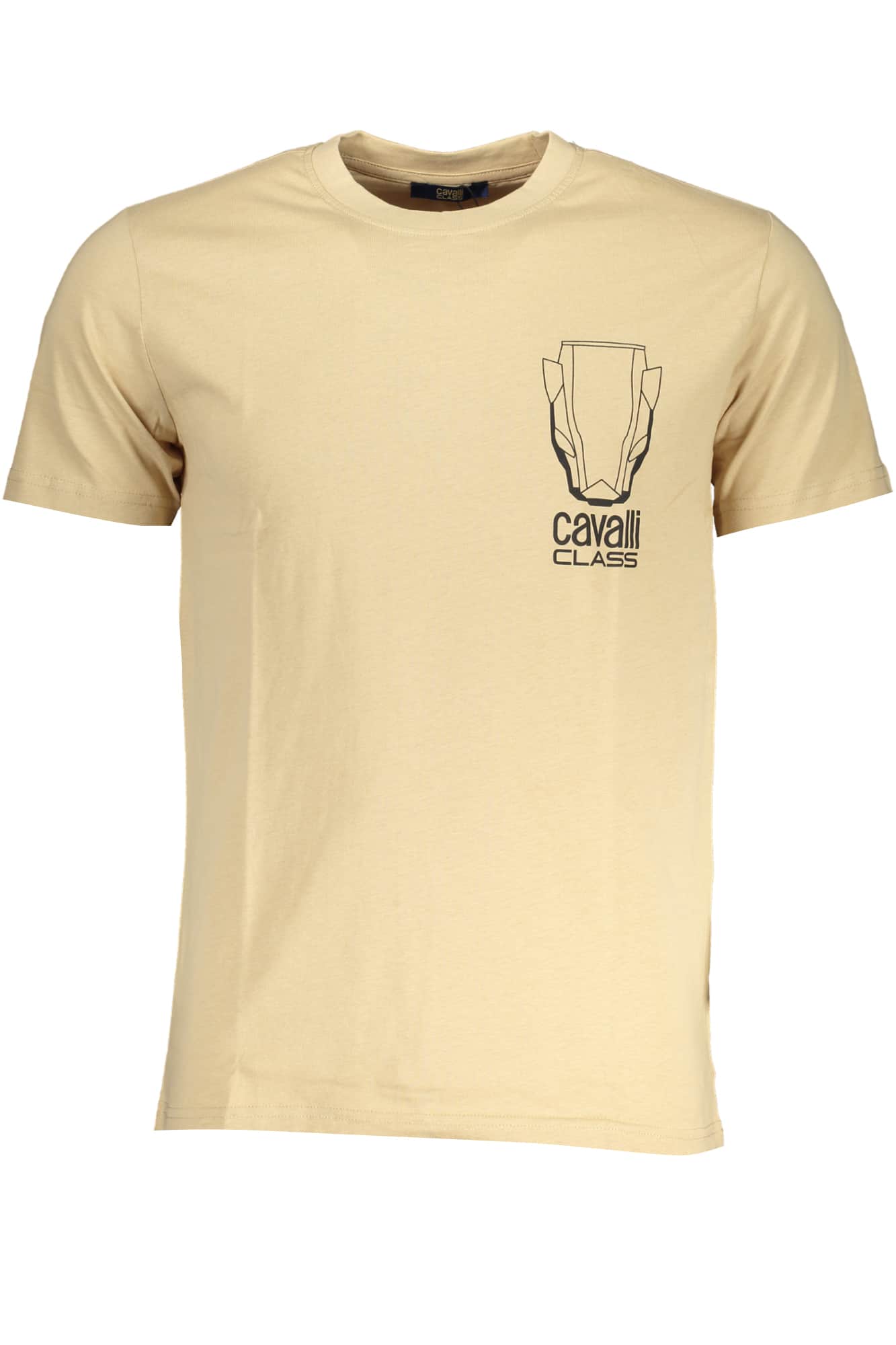 Cavalli Class verde hombre manga corta t-camisa