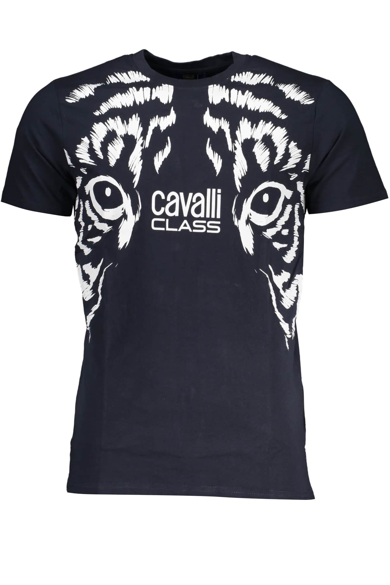 Cavalli Class verde hombre manga corta t-camisa
