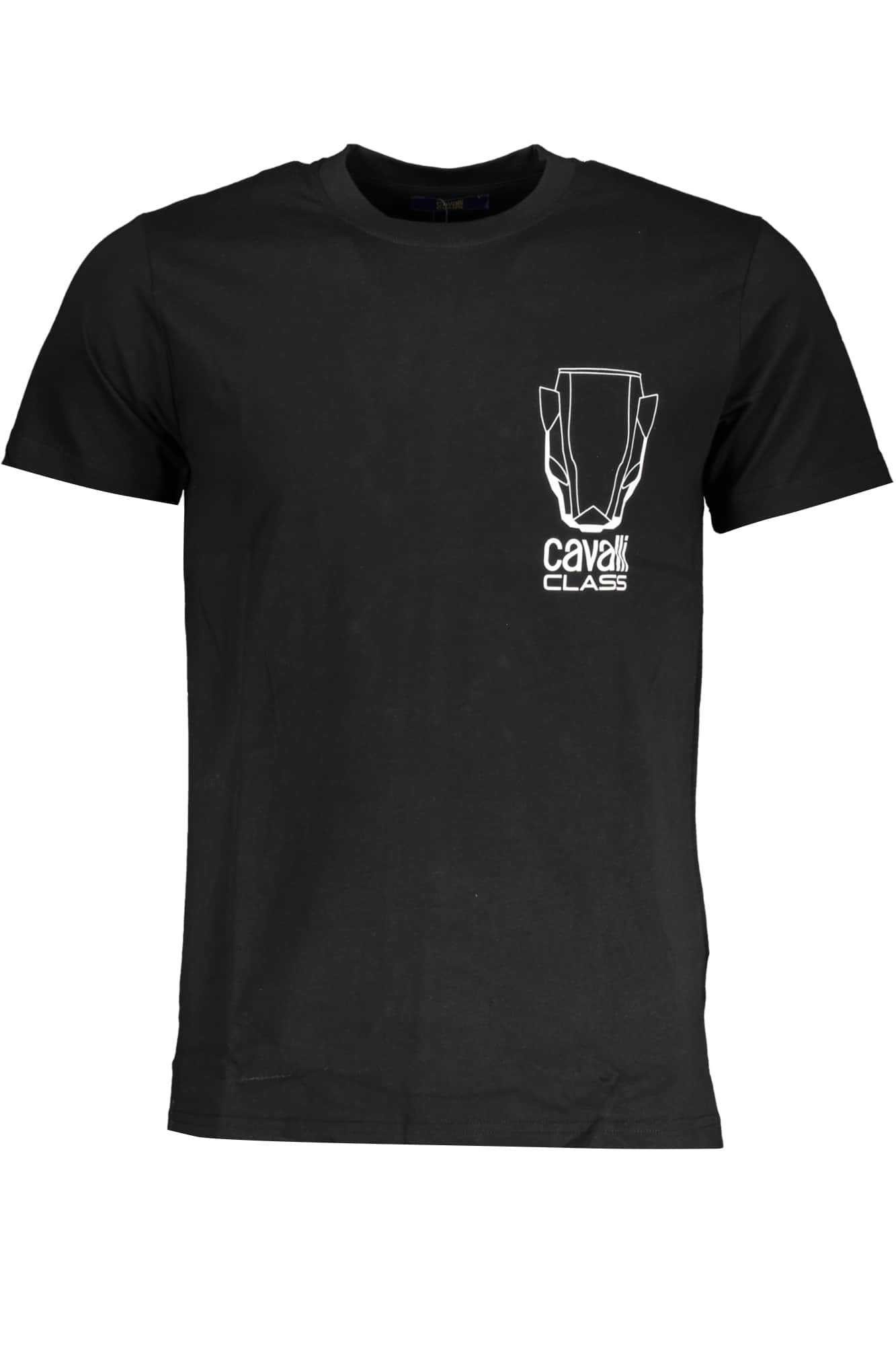 Cavalli Class verde hombre manga corta t-camisa