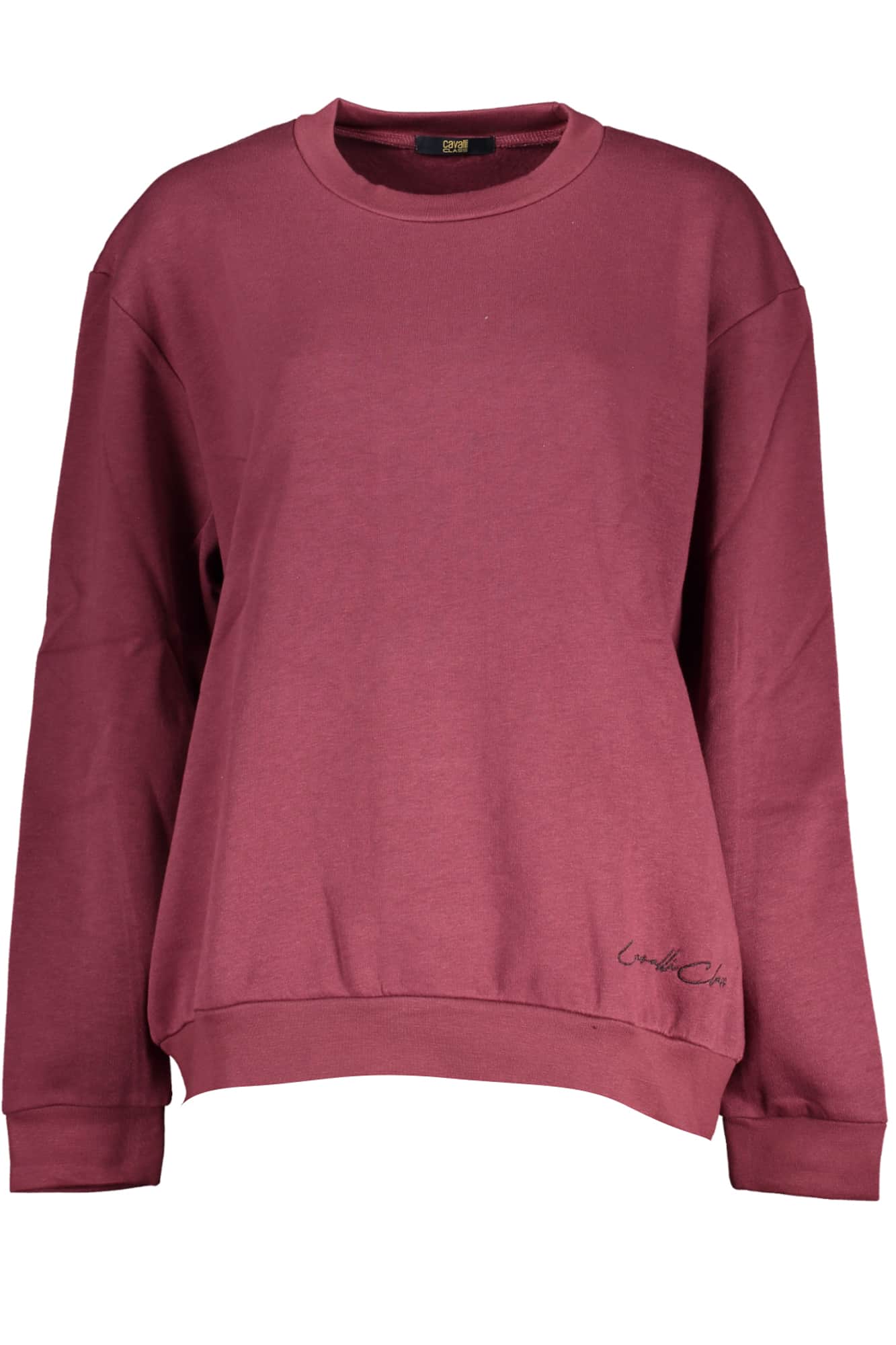 Cavalli Class mujer rosa sudadera sin cremallera