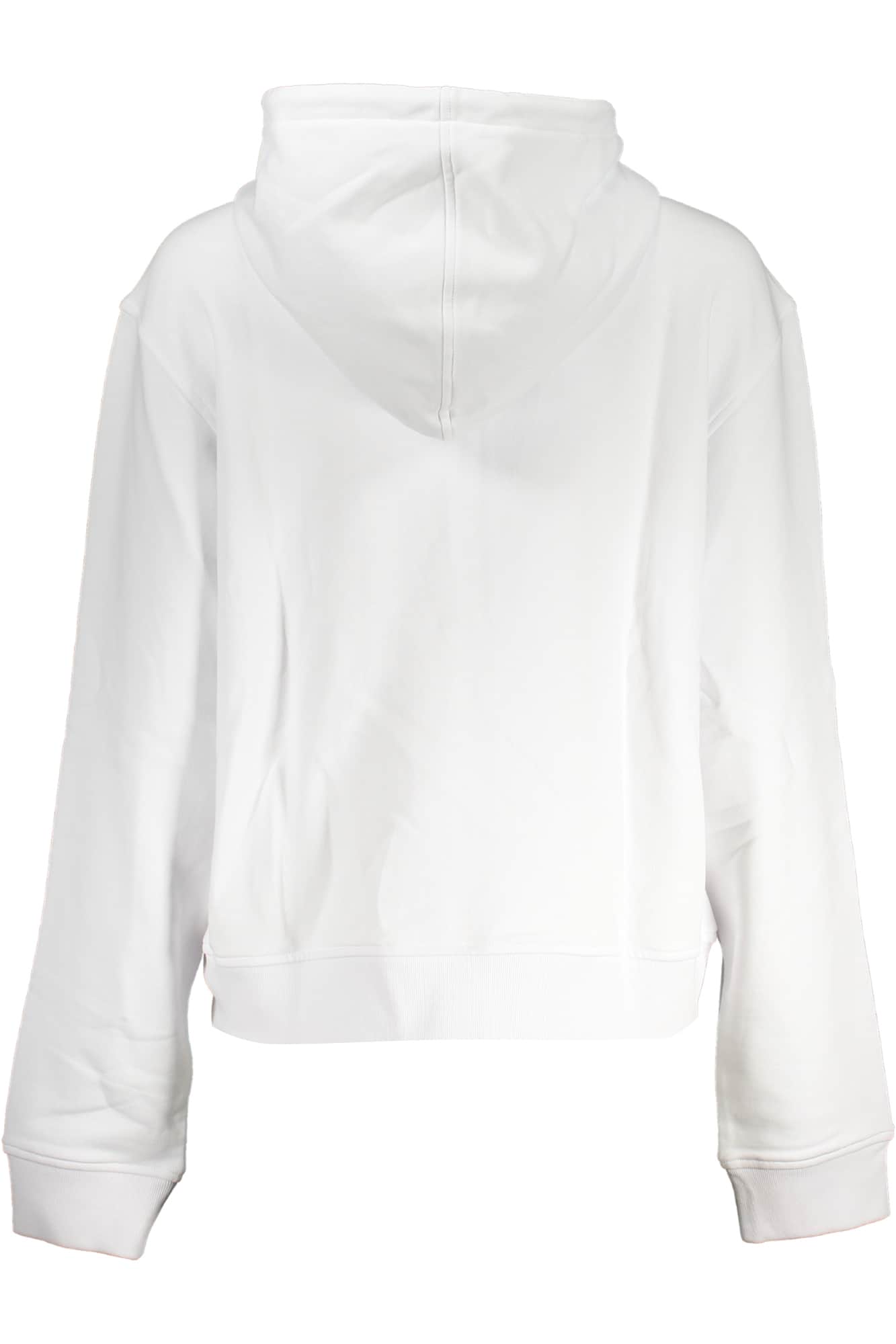 K-Way mujer sudadera con cremallera blanco