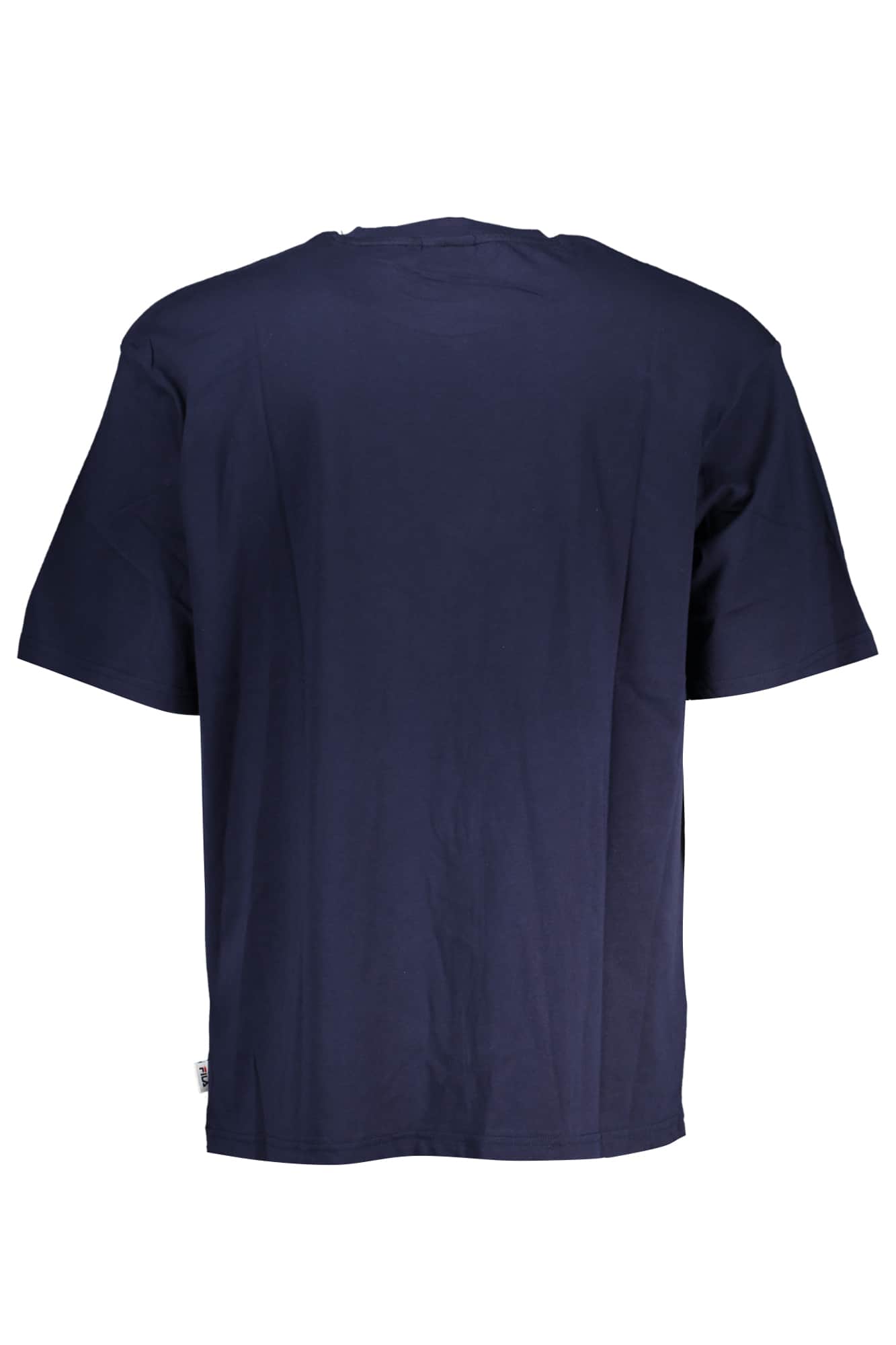 Fila hombre manga corta t-camisa azul