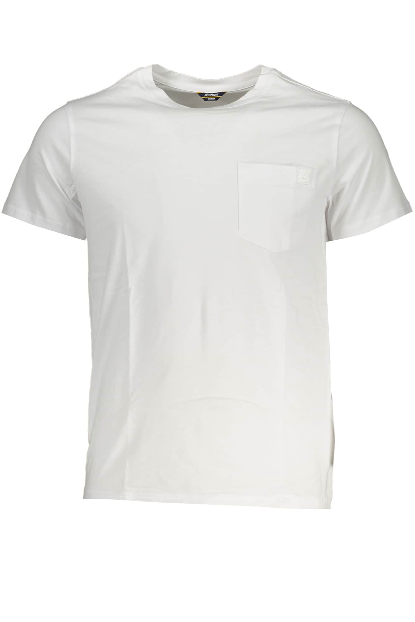 K-Way blanco hombre manga corta t-camisa