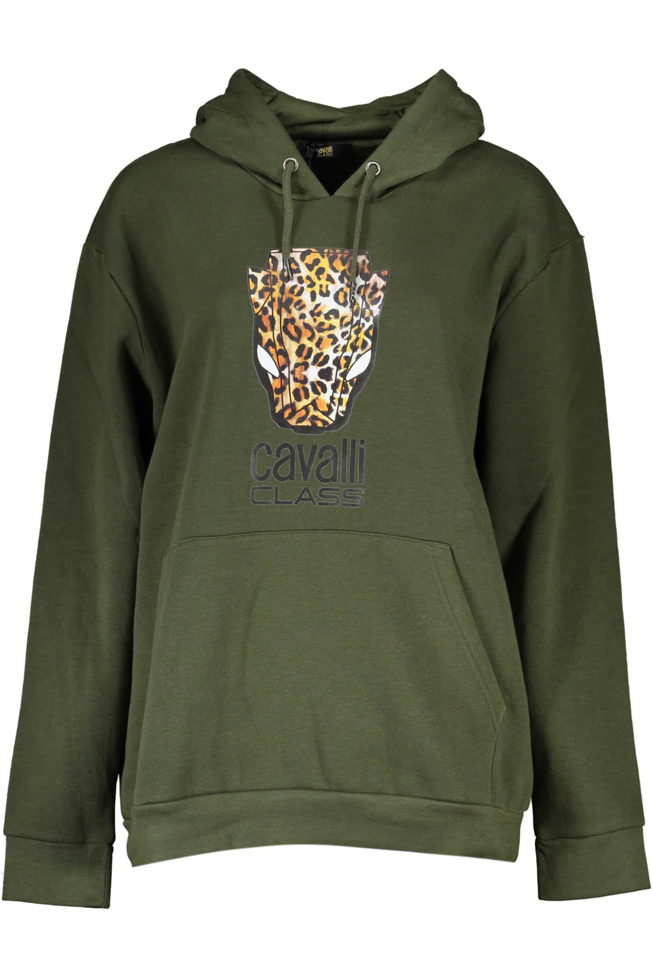 Cavalli Class mujer sin cremallera sudadera verde