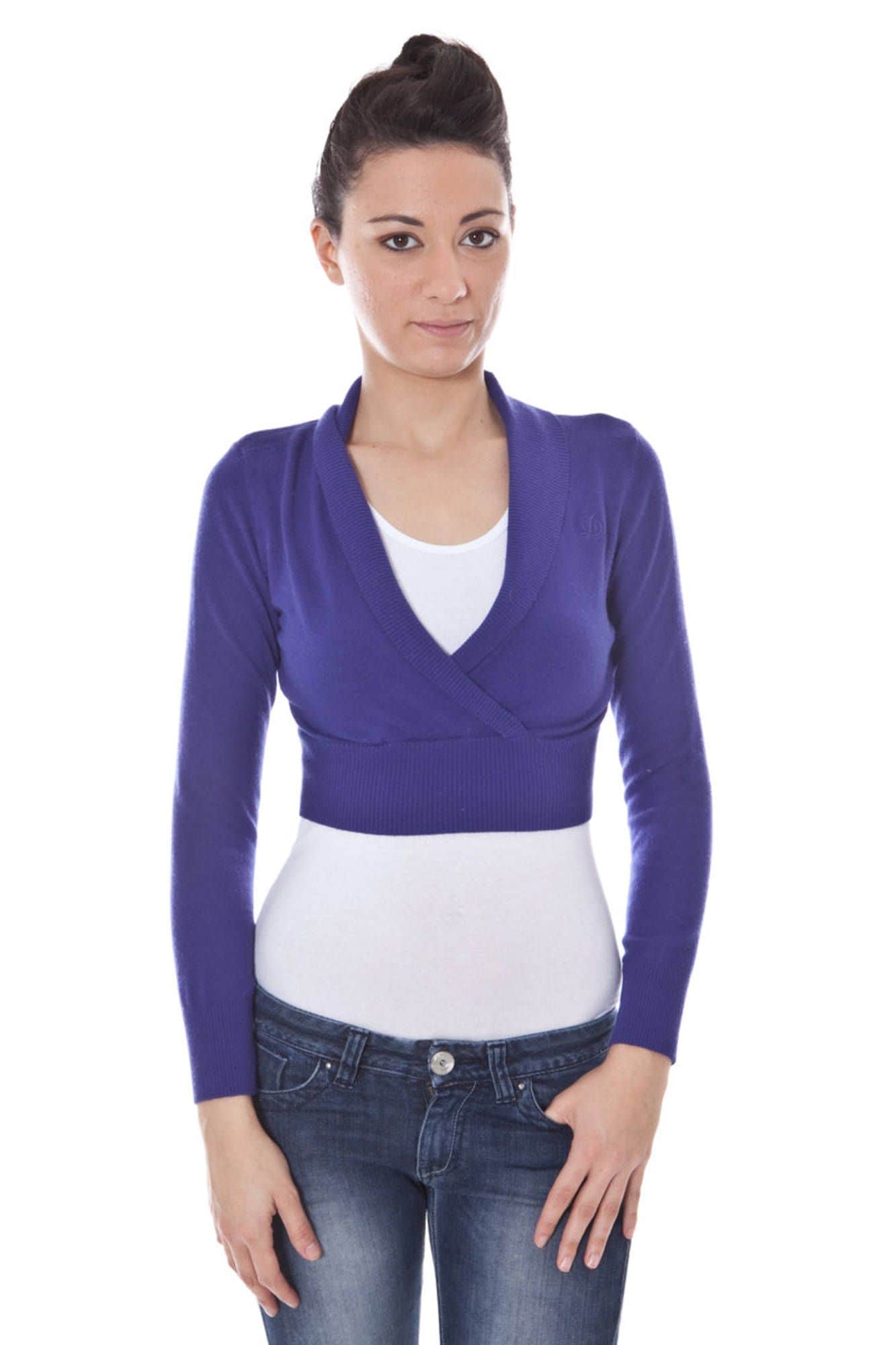 Datch bolero manga larga mujer rojo