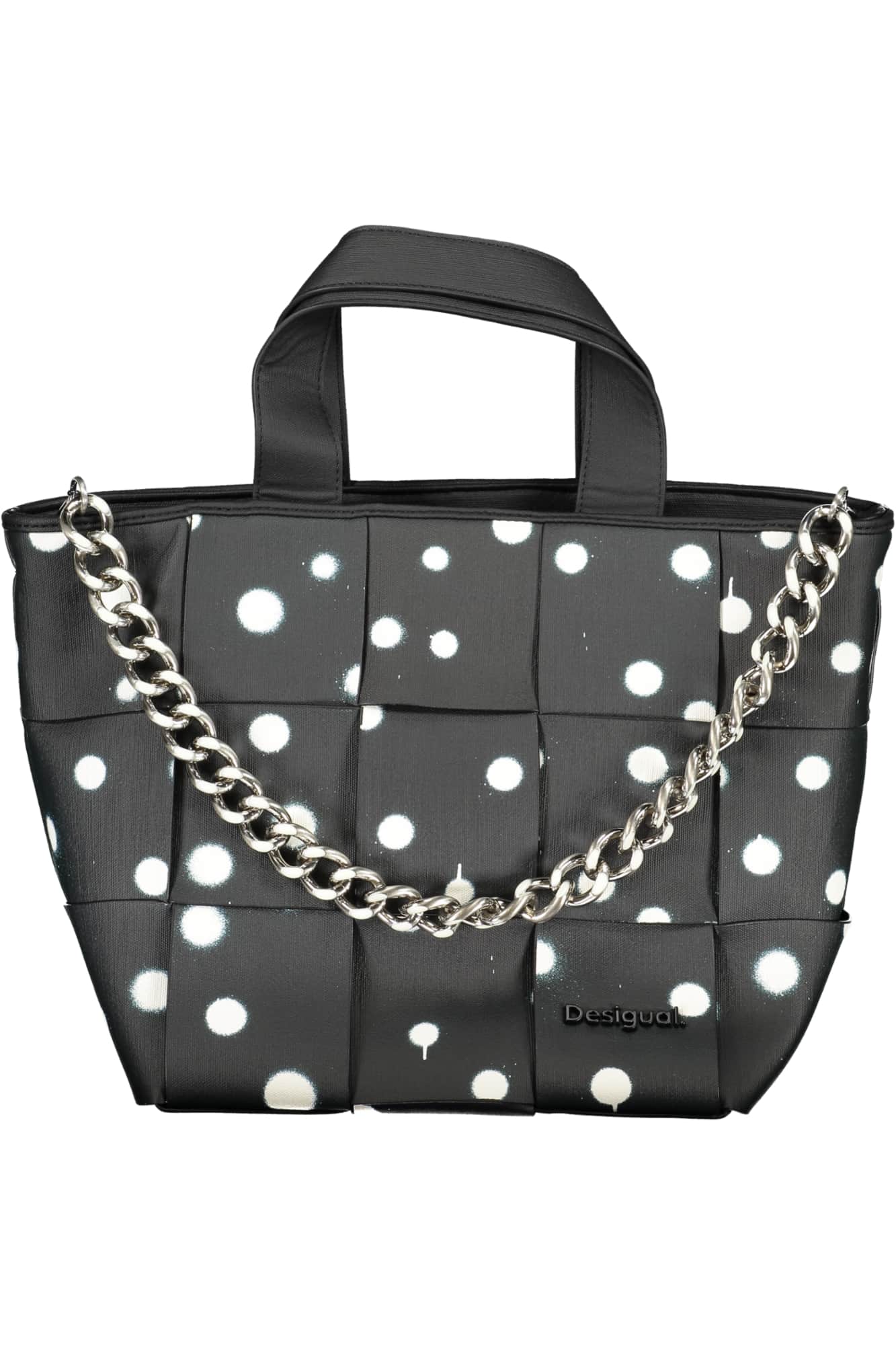 Desigual negro mujer bolso