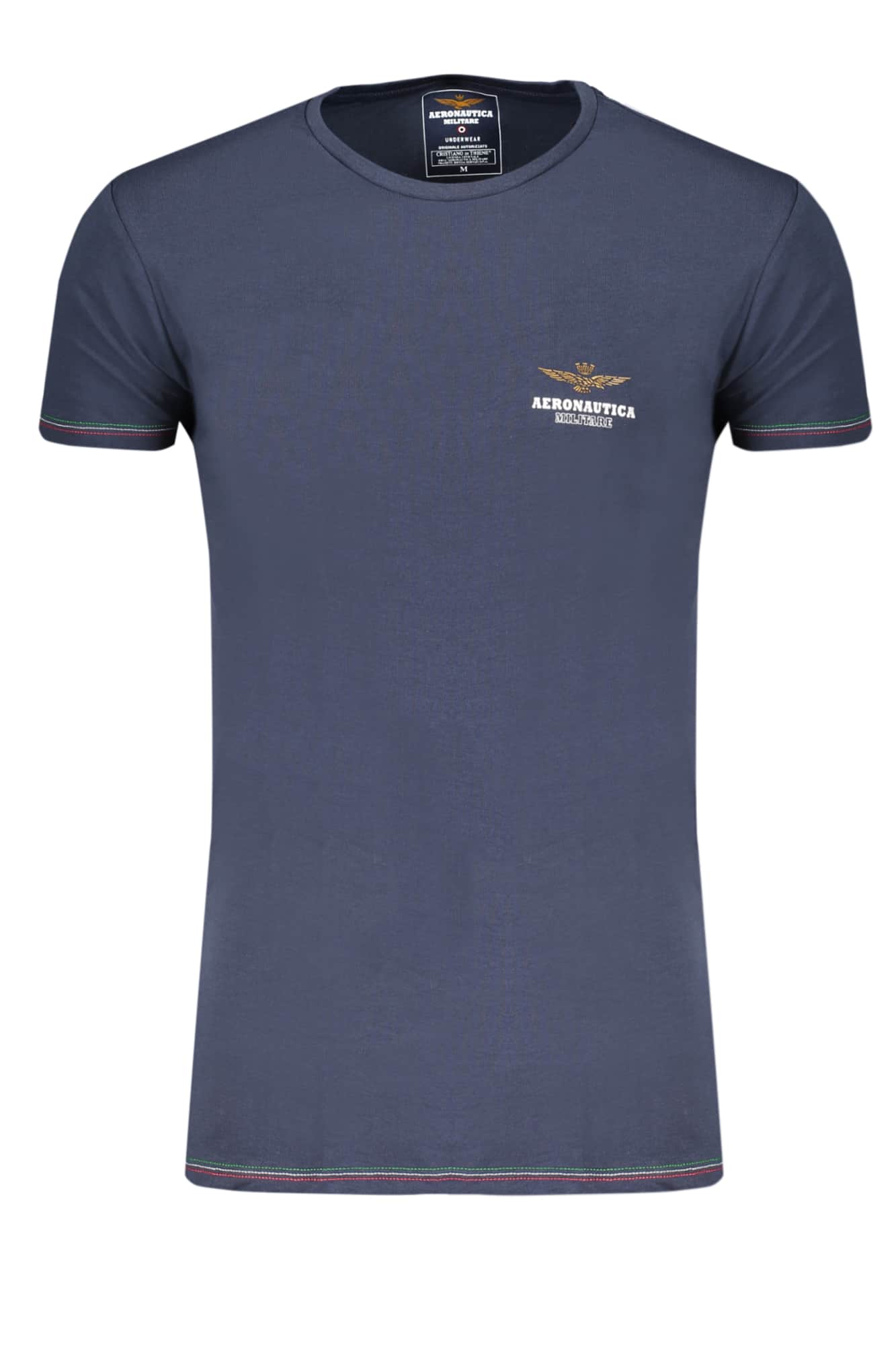 Aeronautica Militare hombre marrón outerwear t-camisa