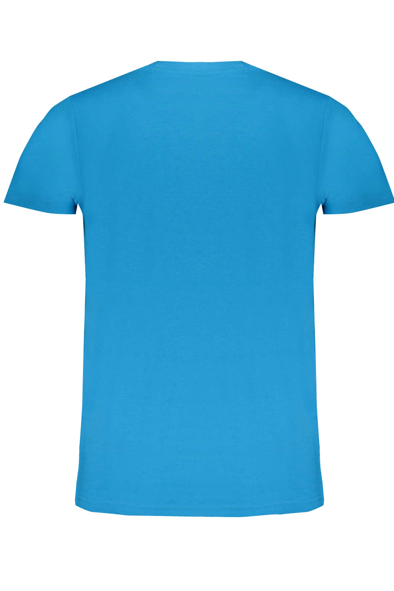 Norway 1963 hombre manga corta t-camisa azul