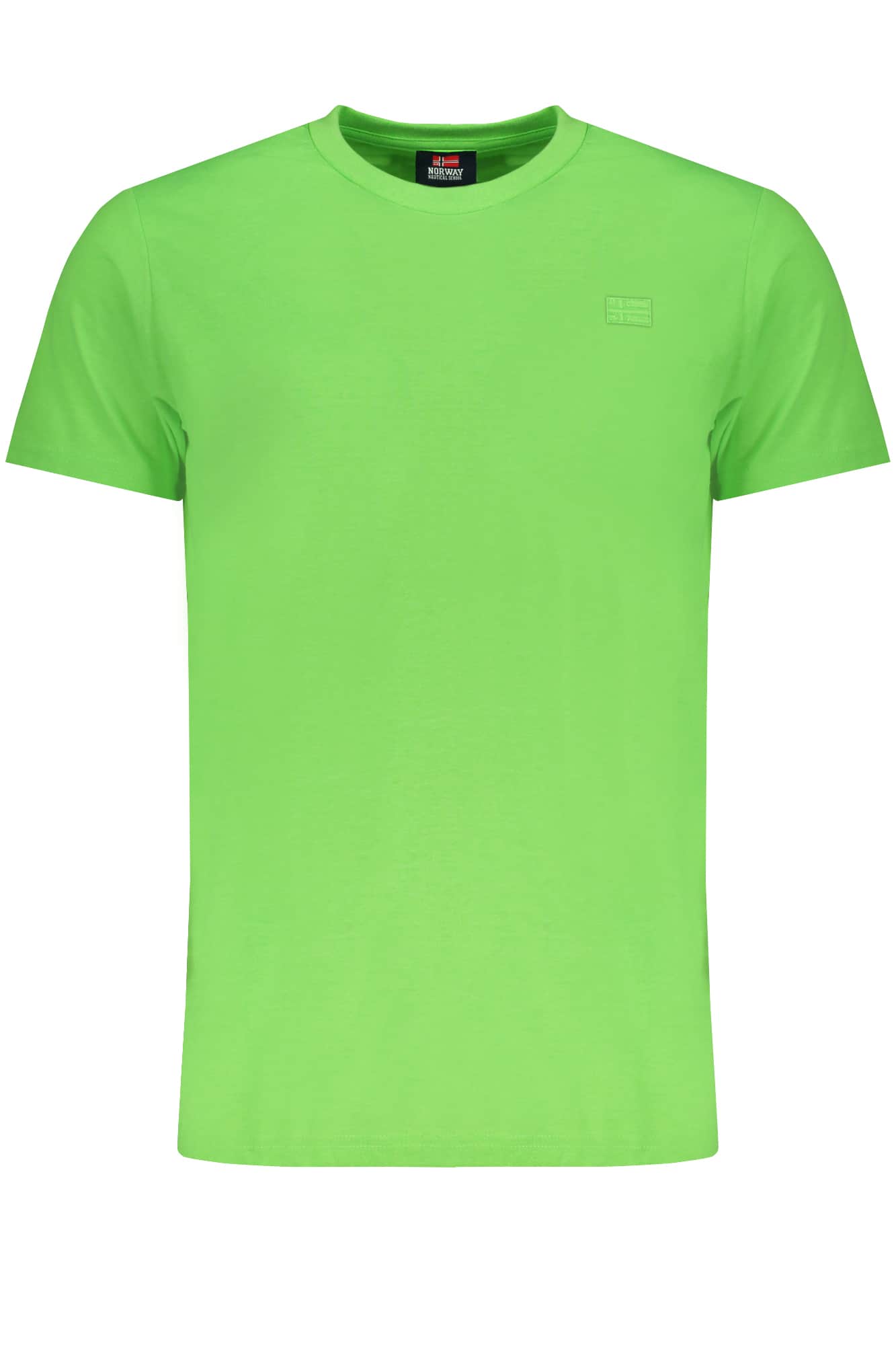 Norway 1963 hombre manga corta t-camisa azul