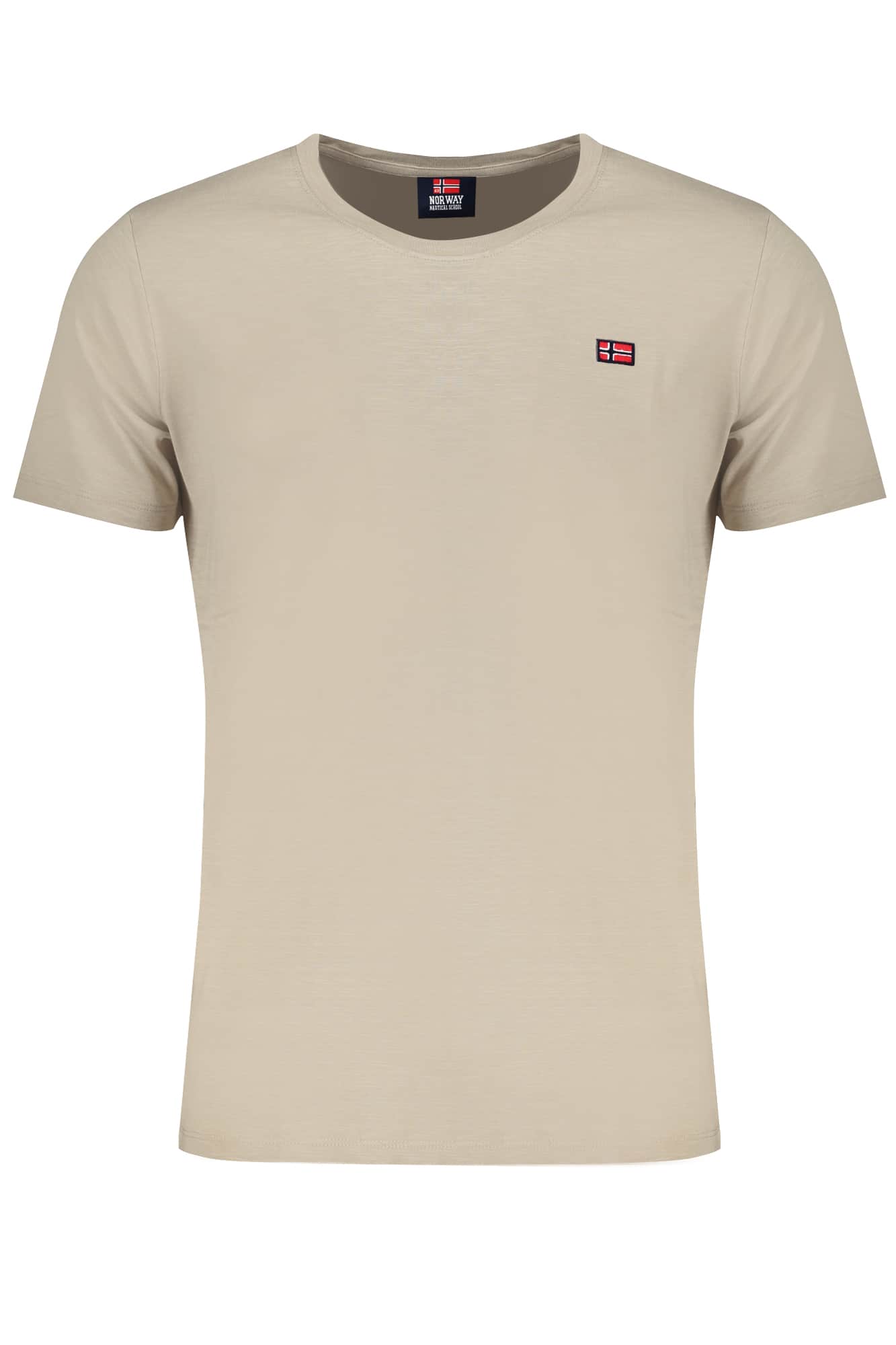 Norway 1963 hombre manga corta t-camisa azul