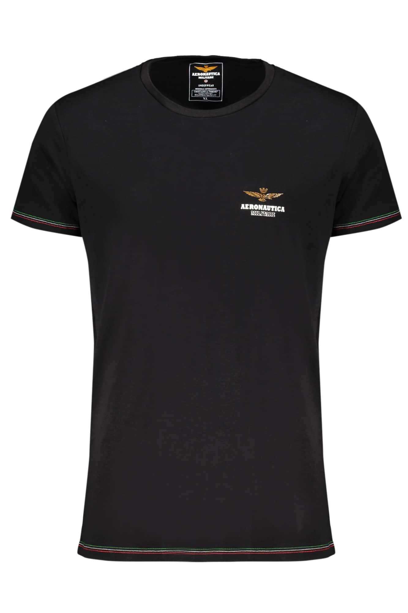 Aeronautica Militare hombre marrón outerwear t-camisa