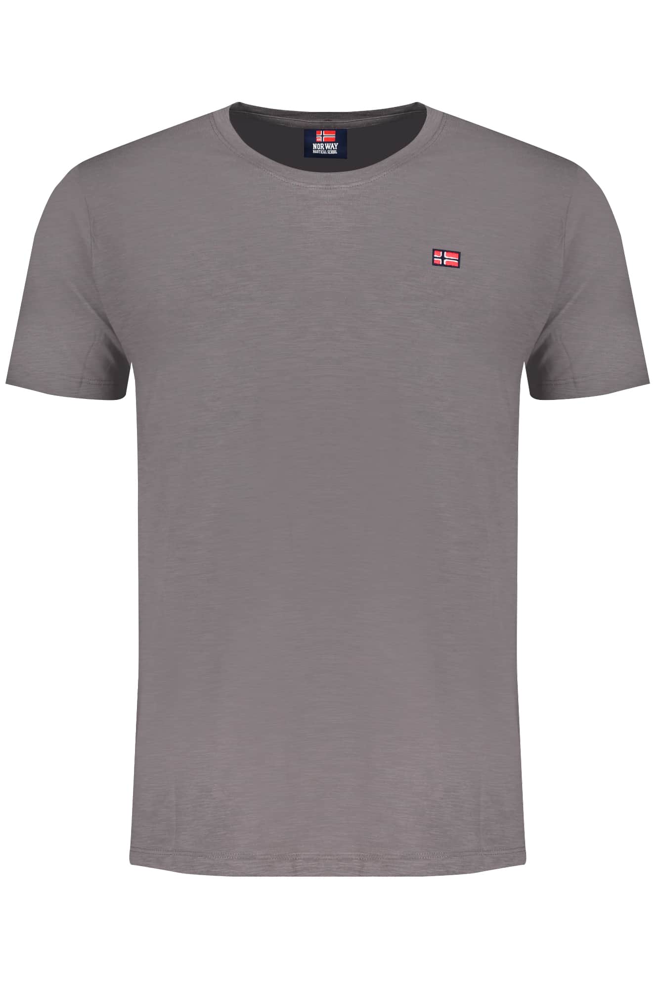 Norway 1963 hombre manga corta t-camisa azul