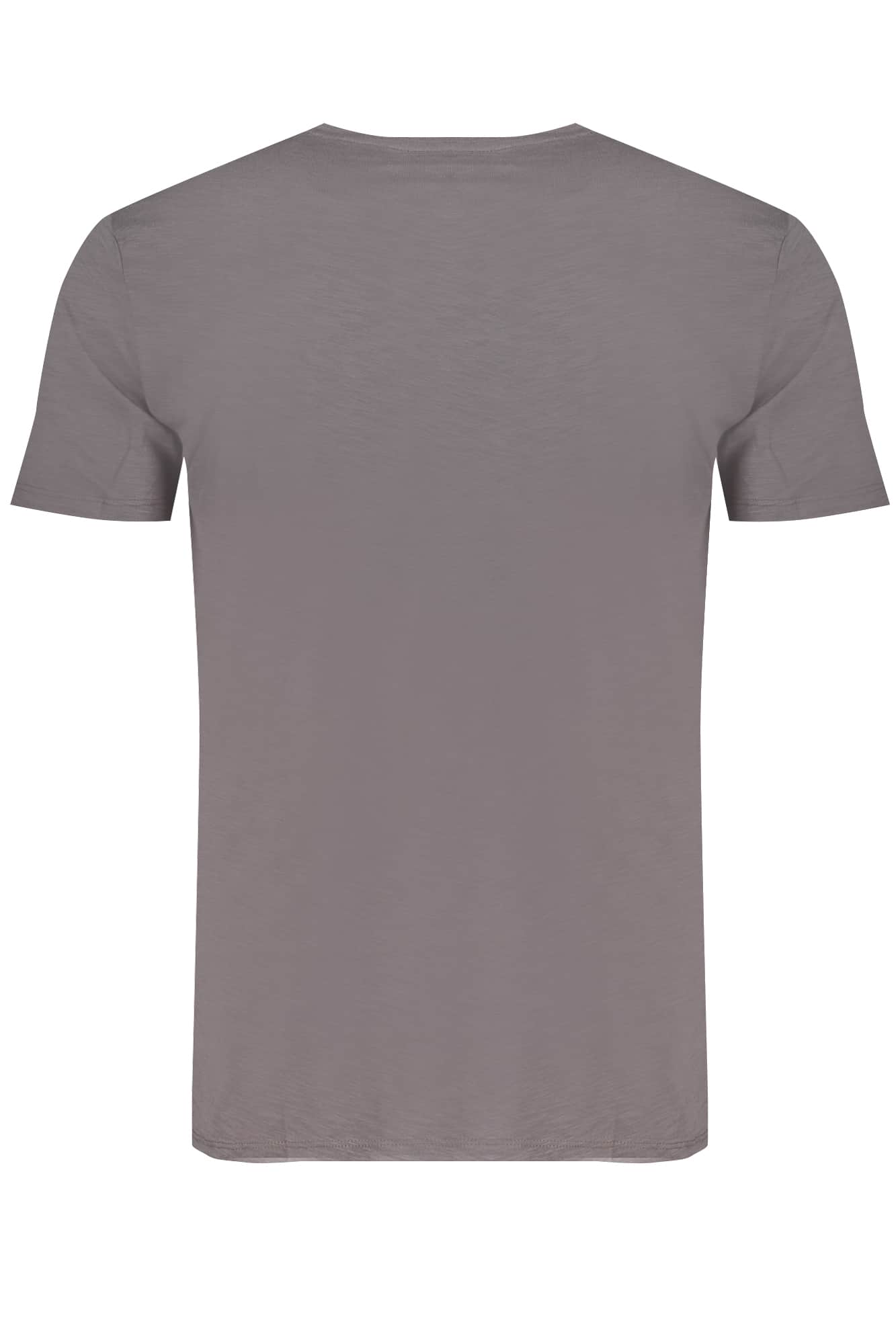 Norway 1963 hombre manga corta t-camisa azul