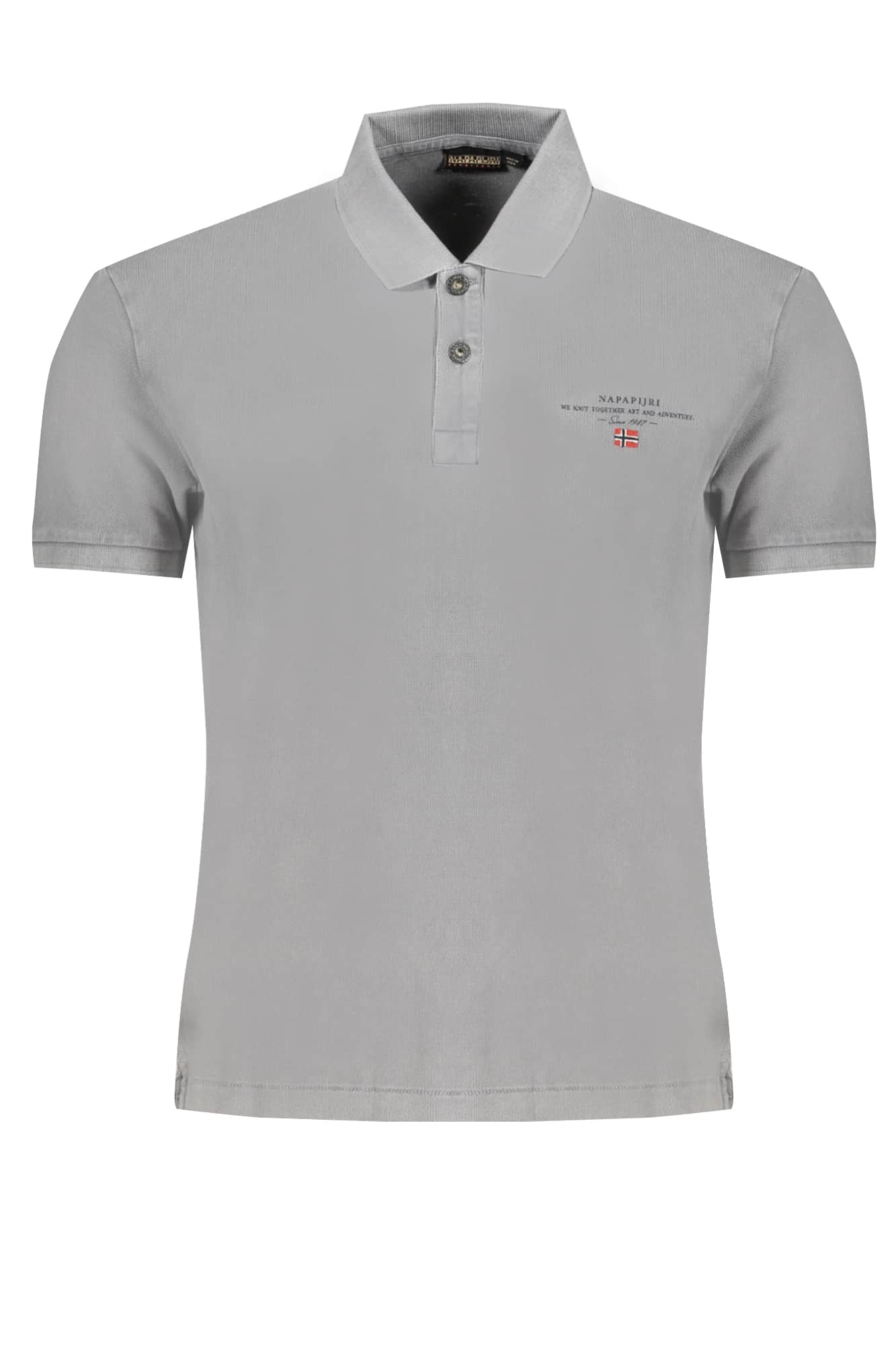 Napapijri hombre manga corta polo, azul