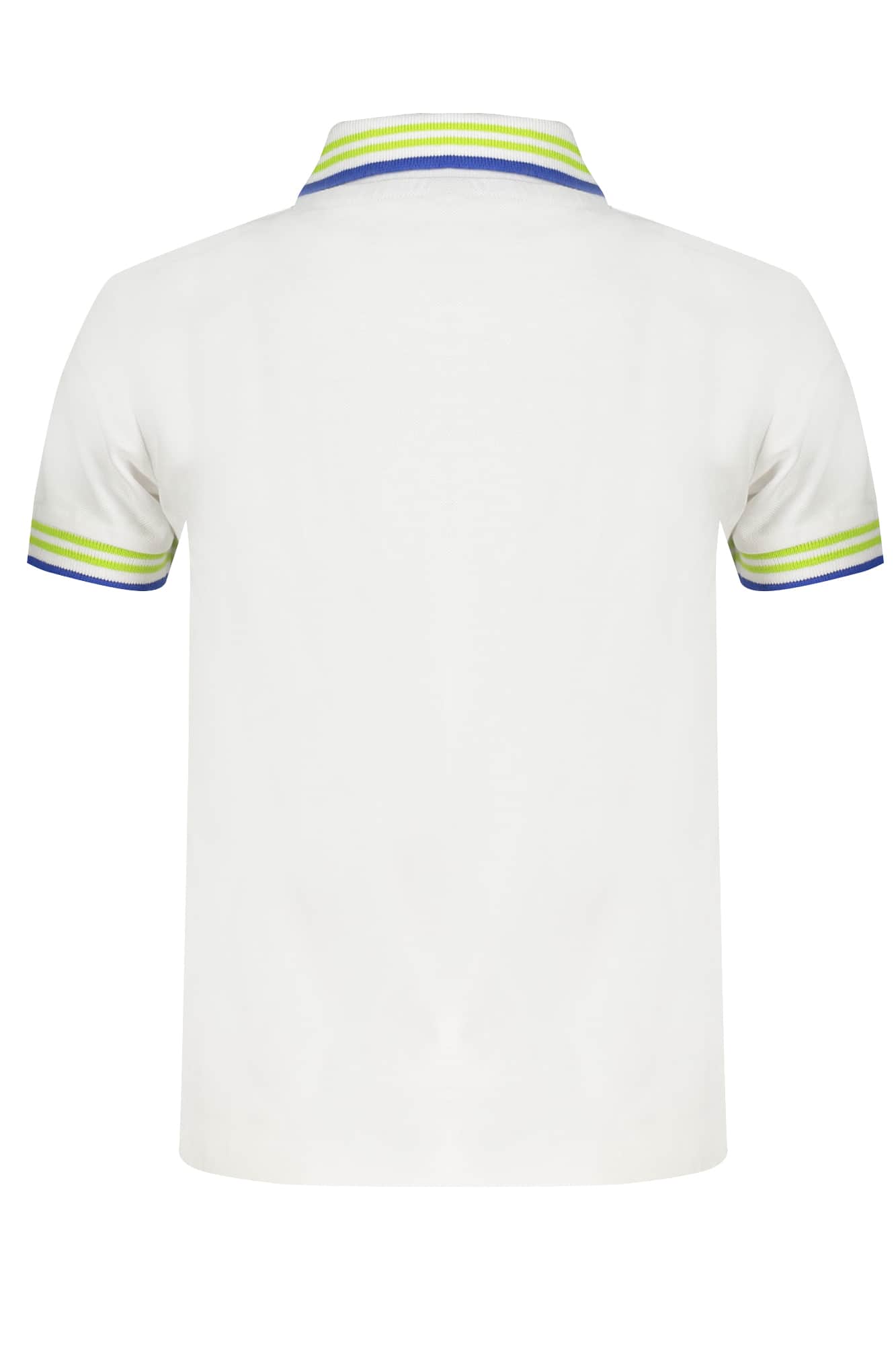 North Sails blanco manga corta polo para niños
