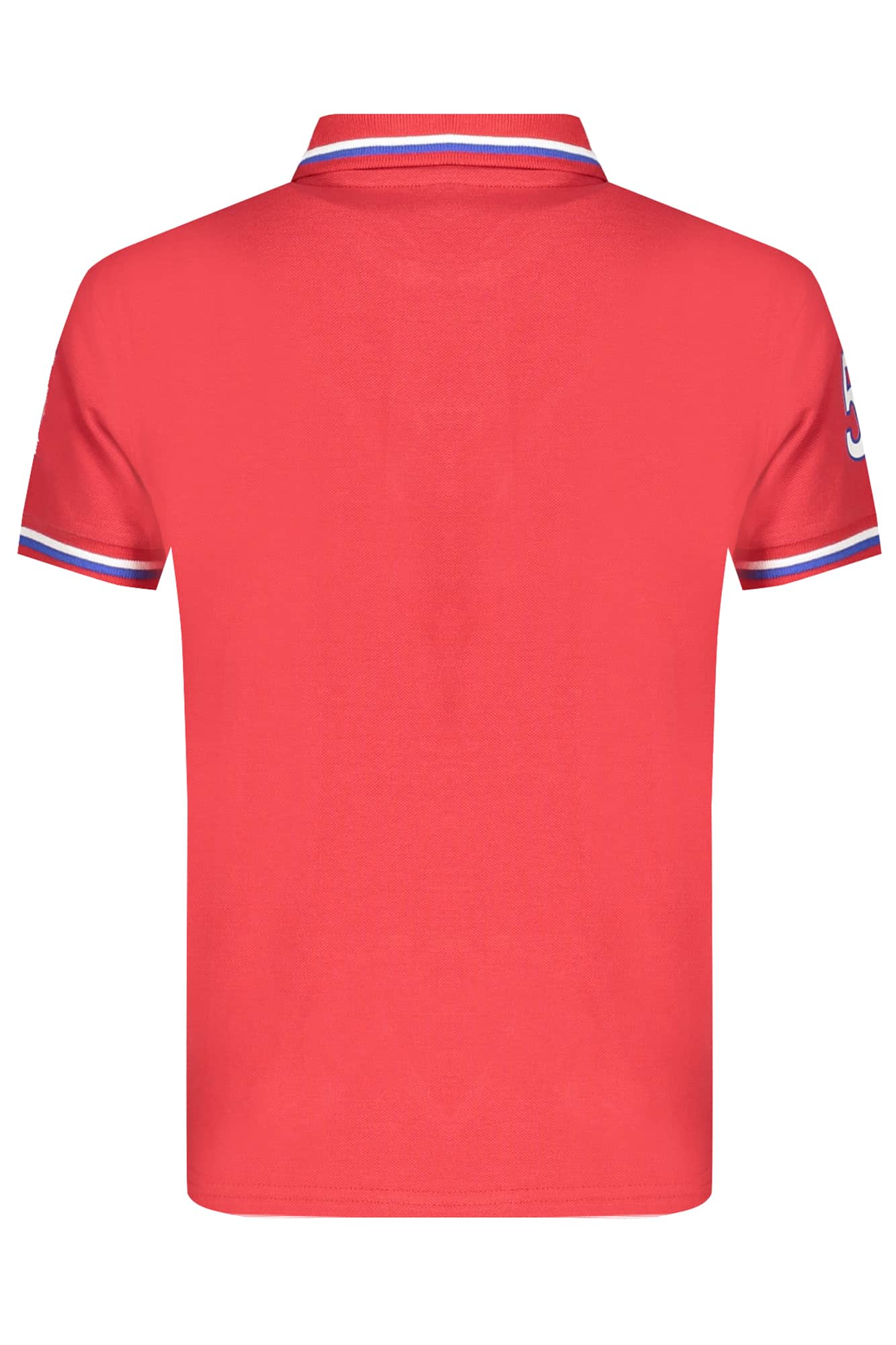 North Sails manga corta polo para niños rojo