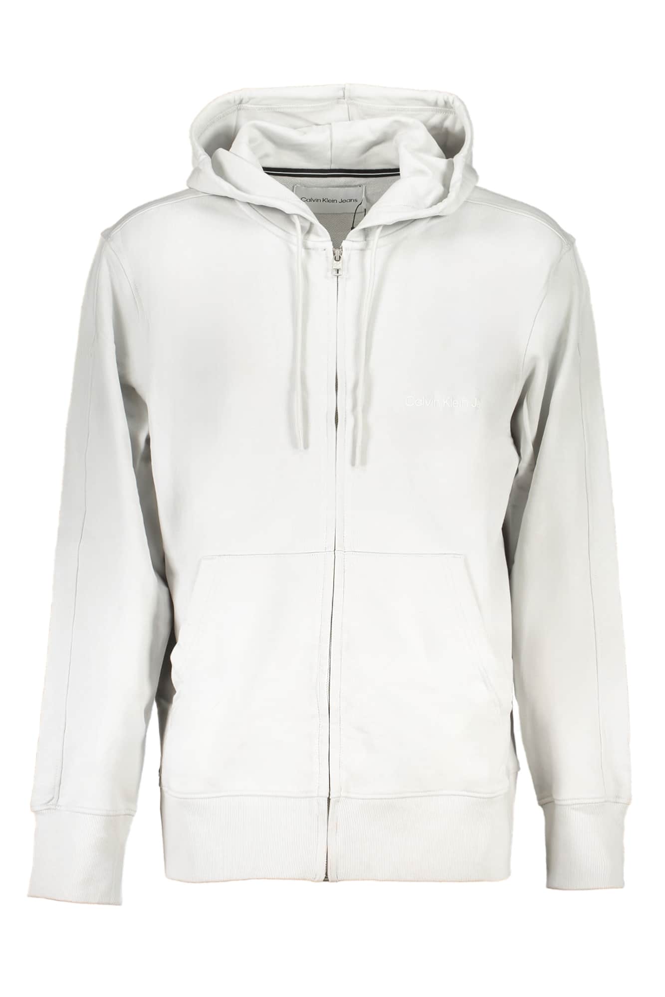 Calvin Klein hombre gris sudadera con cremallera