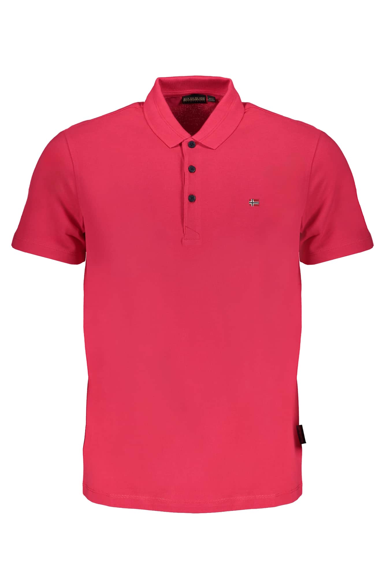 Napapijri hombre manga corta polo, gris