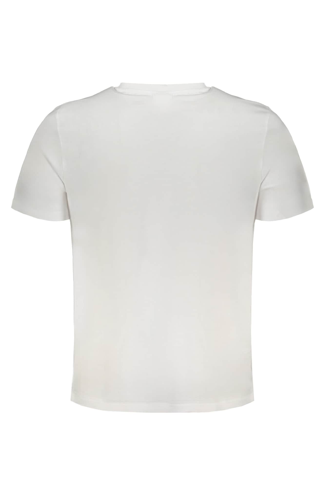 Fila hombre manga corta t-camisa negro