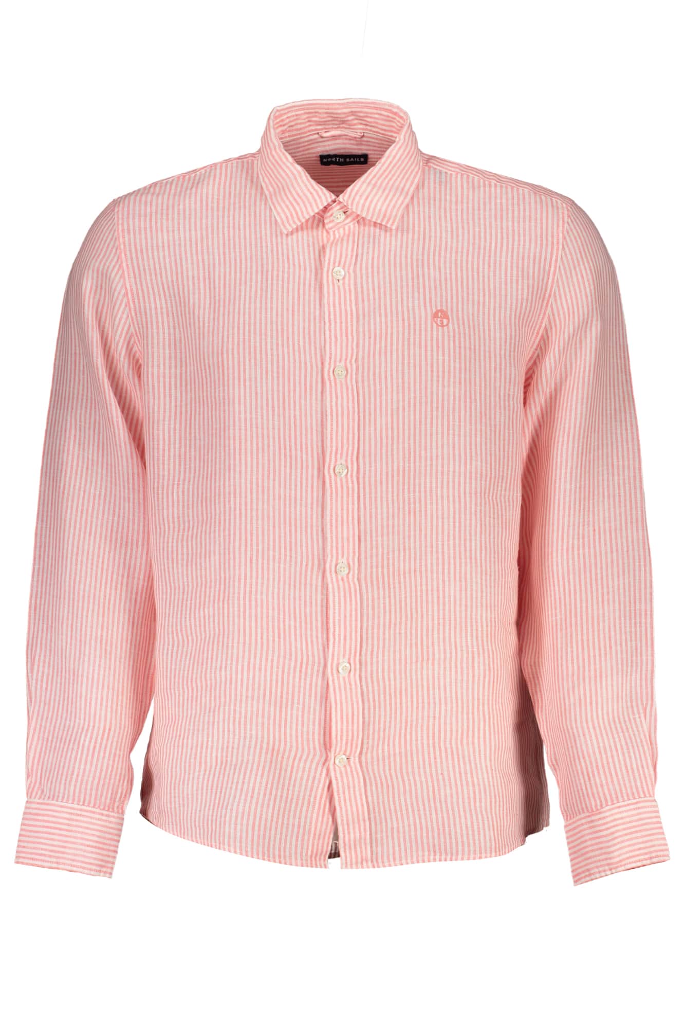 North Sails hombre manga larga camisa azul