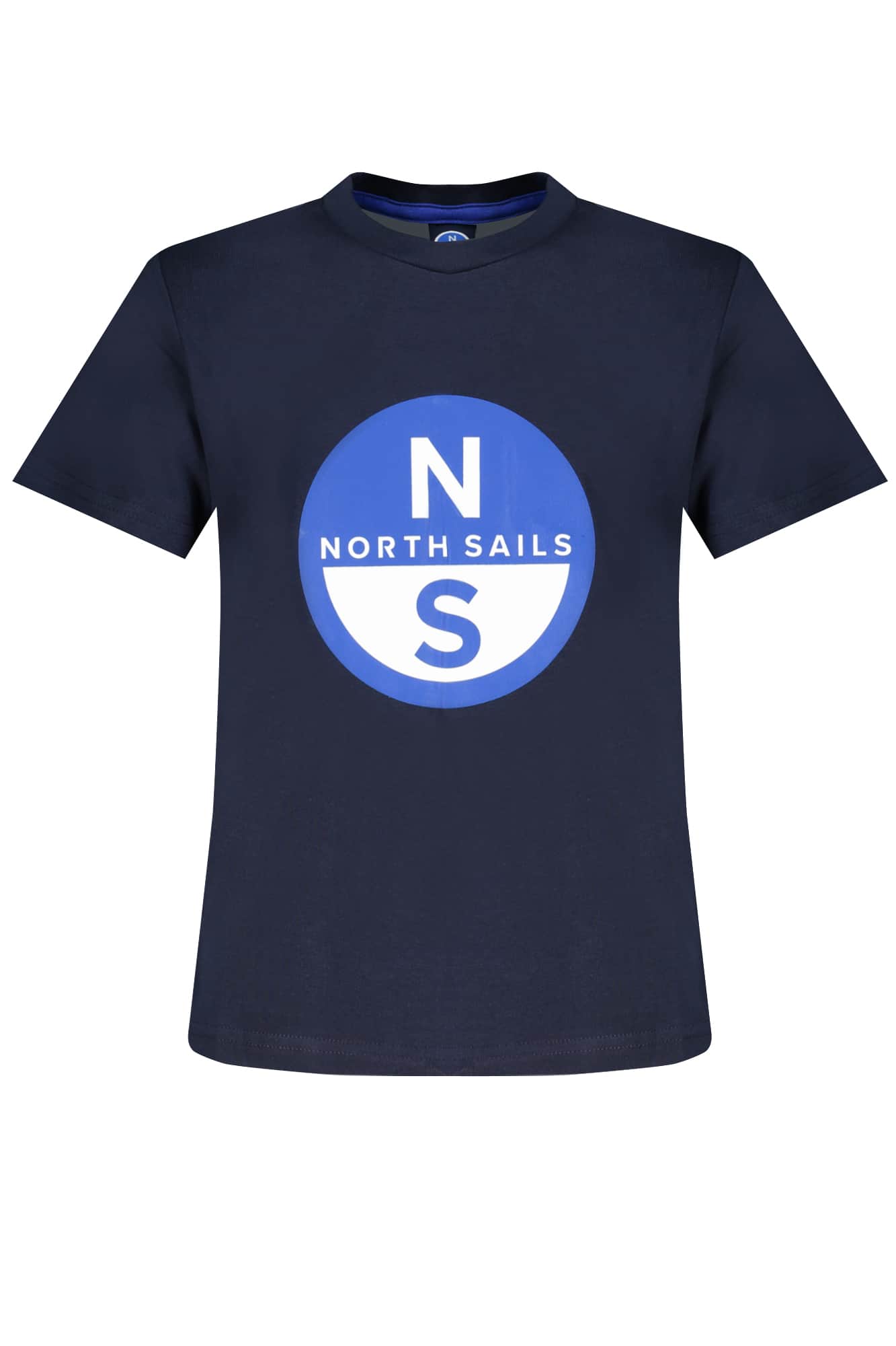 North Sails manga corta t-camisa para niños azul