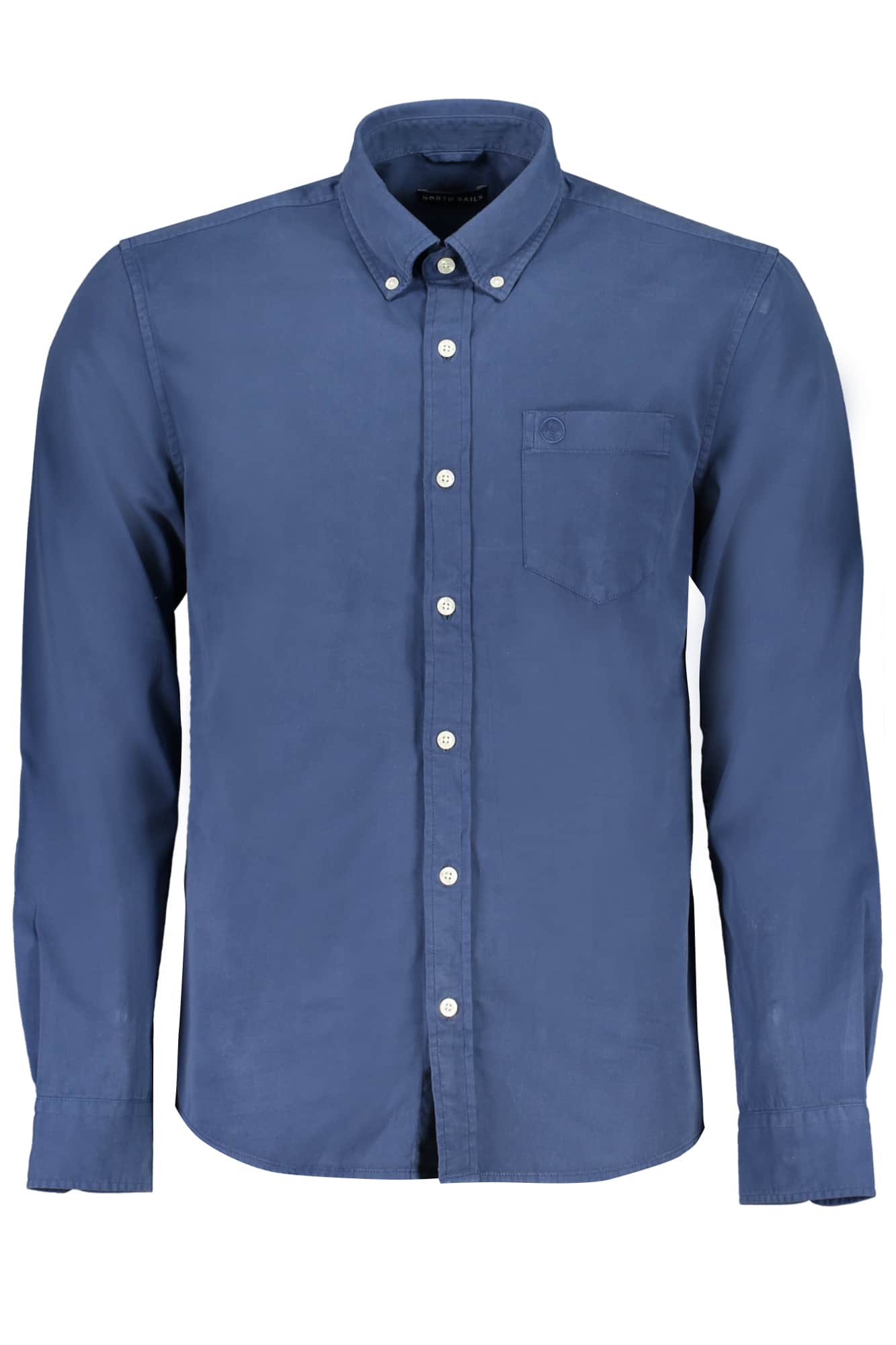 North Sails hombre blanco manga larga camisa