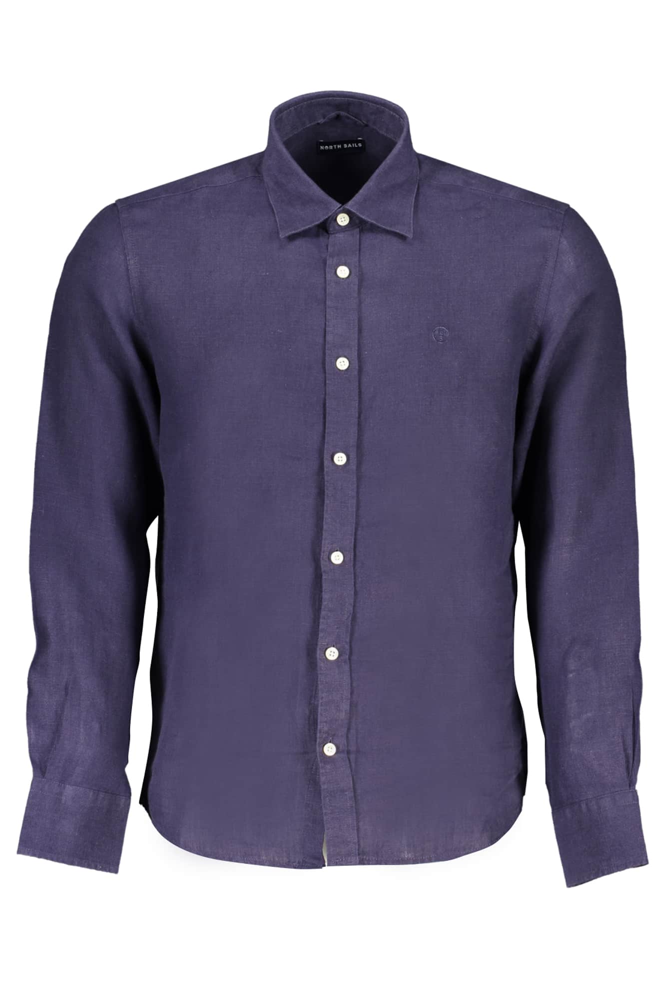 North Sails hombre blanco manga larga camisa