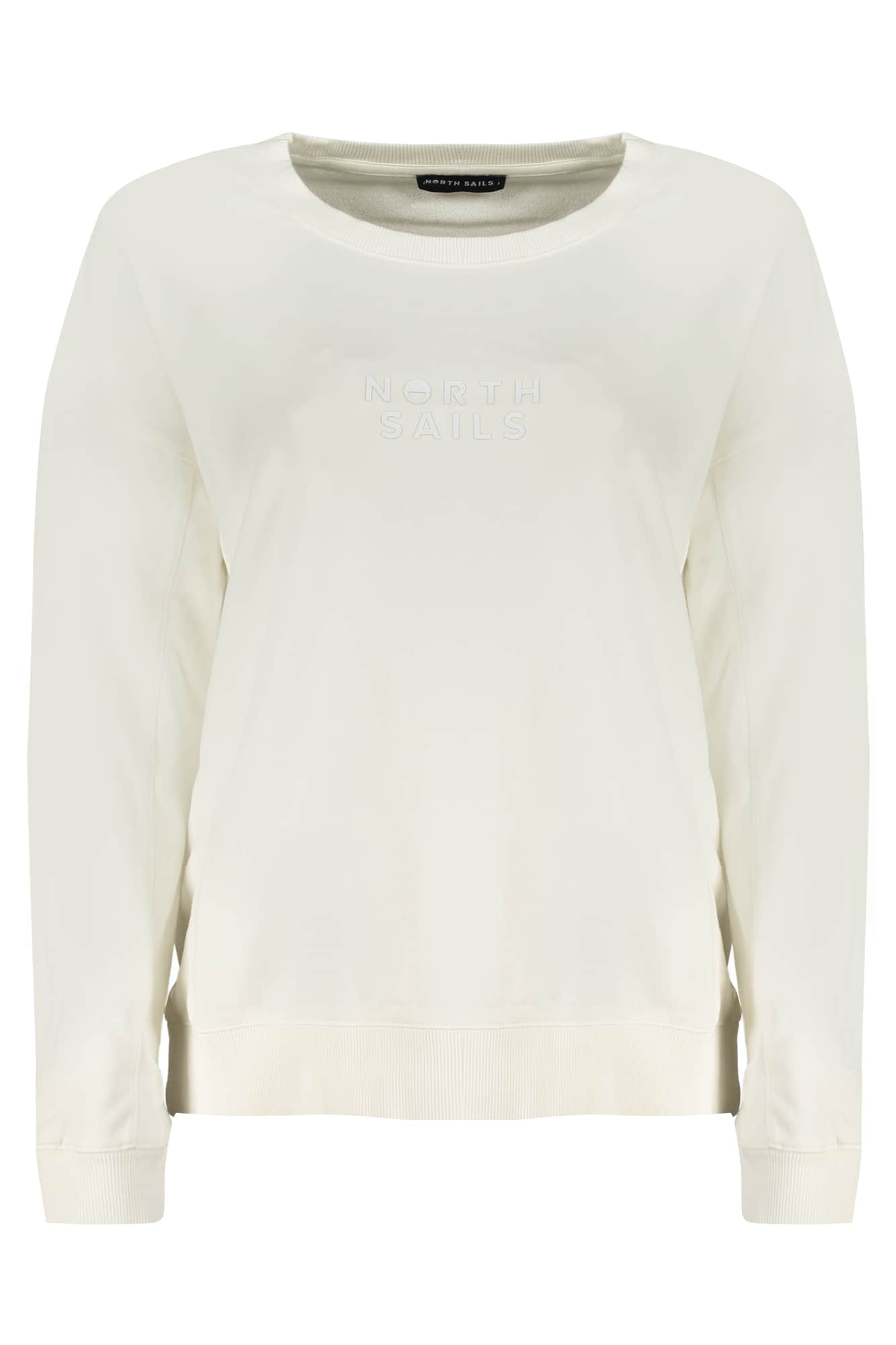 North Sails mujer sin cremallera sudadera blanco